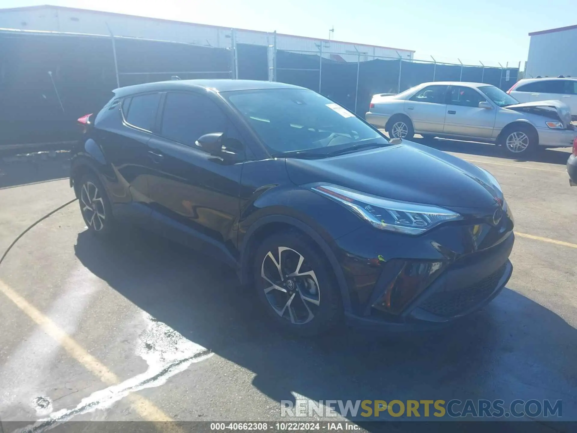 1 Photograph of a damaged car JTNKHMBX4L1090086 TOYOTA C-HR 2020