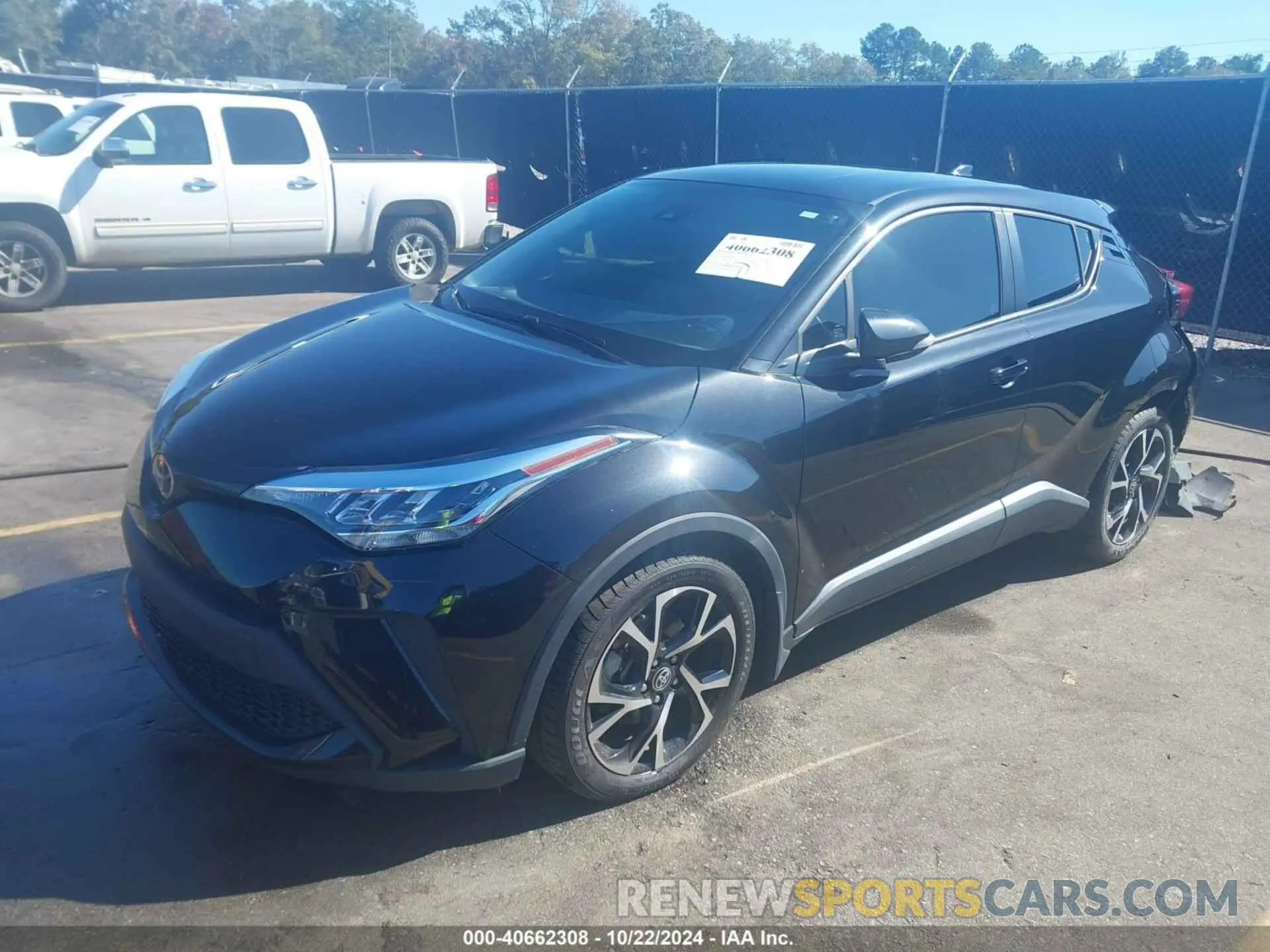 2 Photograph of a damaged car JTNKHMBX4L1090086 TOYOTA C-HR 2020