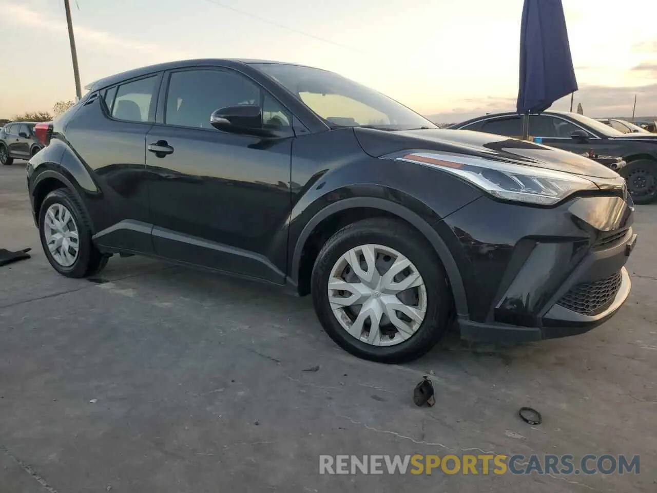 4 Фотография поврежденного автомобиля JTNKHMBX4L1092016 TOYOTA C-HR 2020