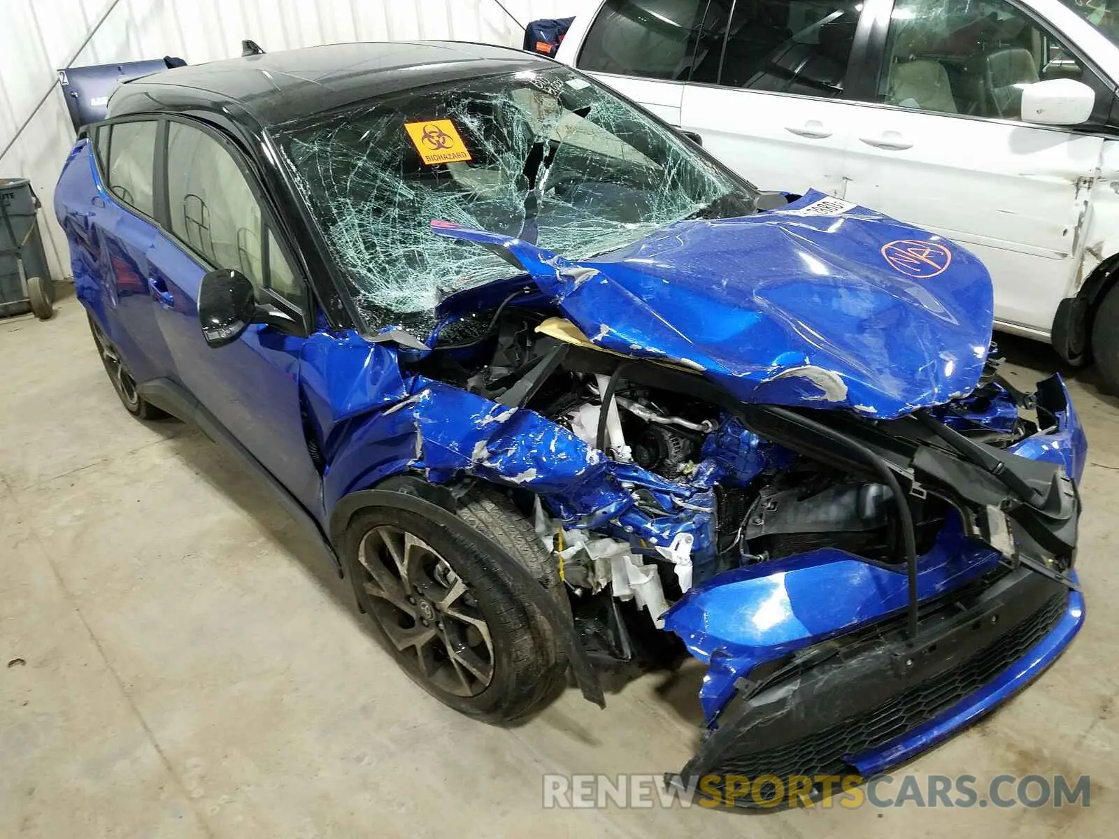 9 Photograph of a damaged car JTNKHMBX5L1068937 TOYOTA C-HR 2020