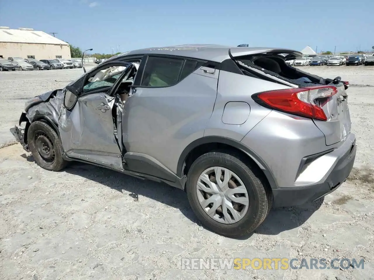 2 Photograph of a damaged car JTNKHMBX5L1080523 TOYOTA C-HR 2020