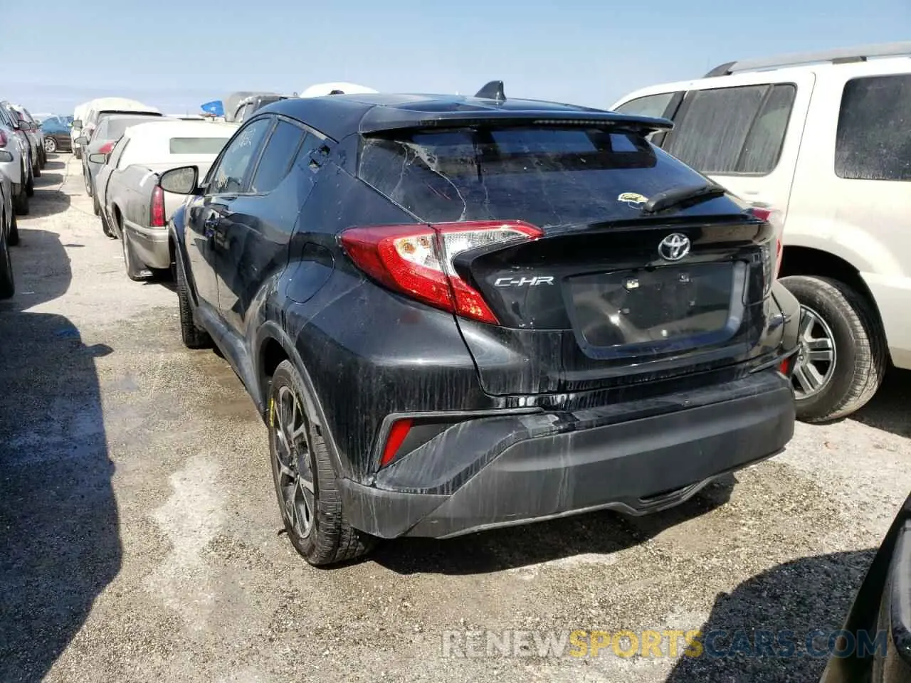 3 Фотография поврежденного автомобиля JTNKHMBX6L1064282 TOYOTA C-HR 2020