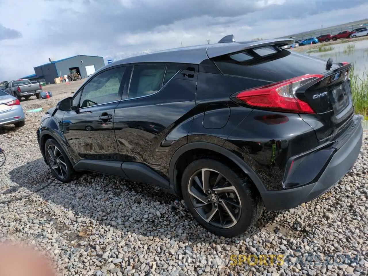 2 Photograph of a damaged car JTNKHMBX6L1075136 TOYOTA C-HR 2020