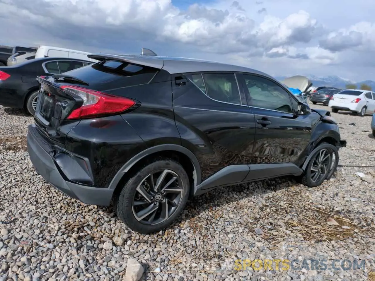 3 Photograph of a damaged car JTNKHMBX6L1075136 TOYOTA C-HR 2020