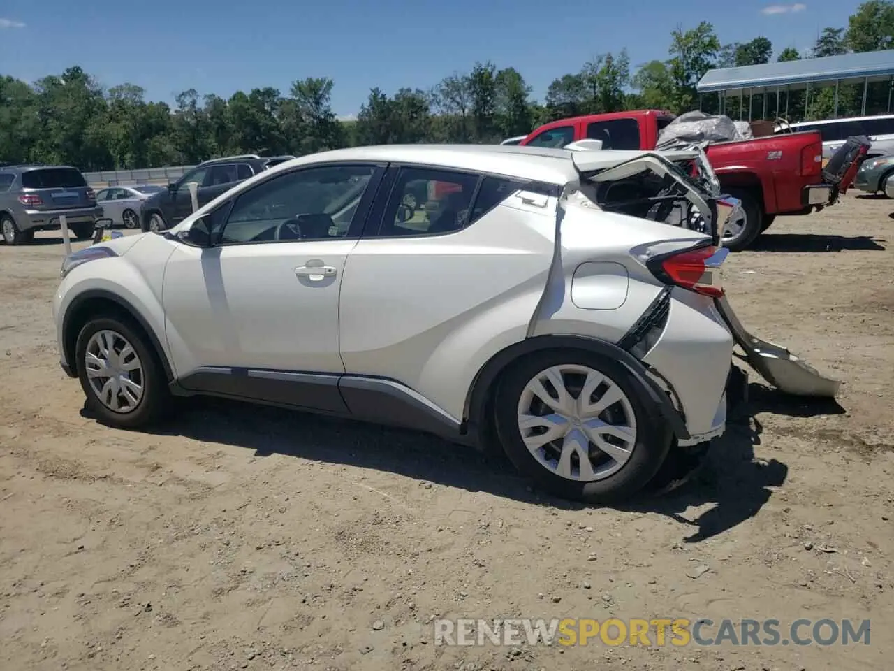 2 Фотография поврежденного автомобиля JTNKHMBX6L1079008 TOYOTA C-HR 2020