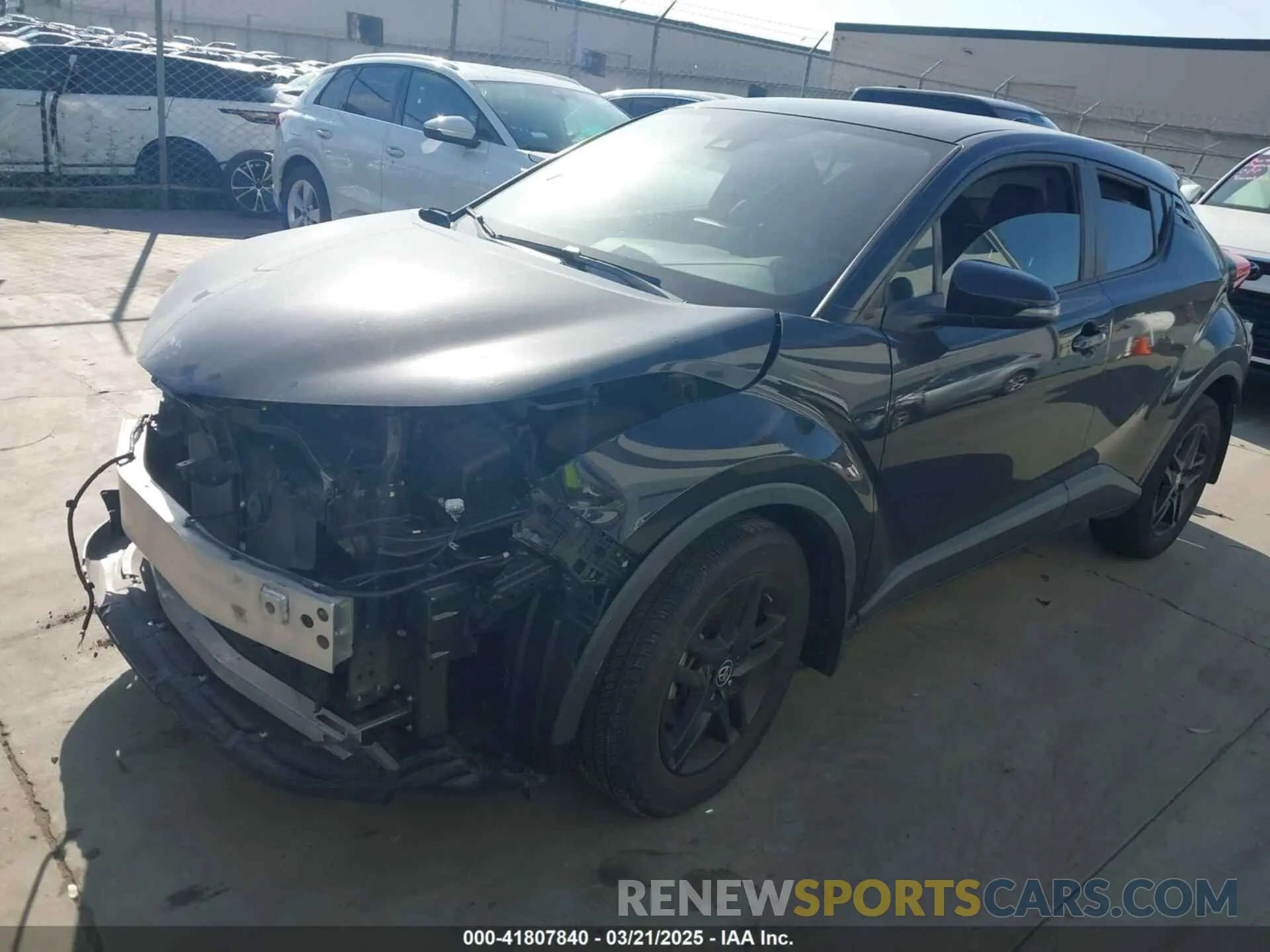 2 Photograph of a damaged car JTNKHMBX6L1084659 TOYOTA C-HR 2020