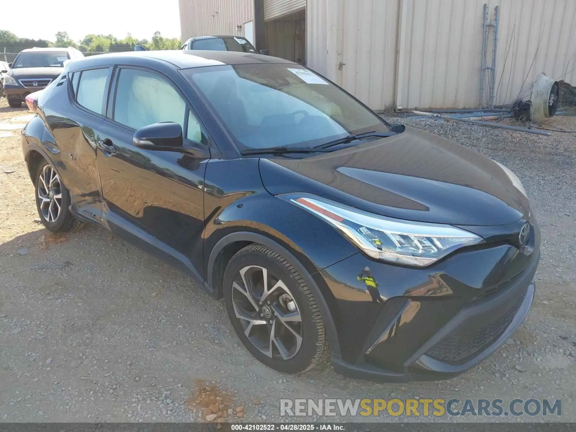 1 Photograph of a damaged car JTNKHMBX6L1085990 TOYOTA C-HR 2020