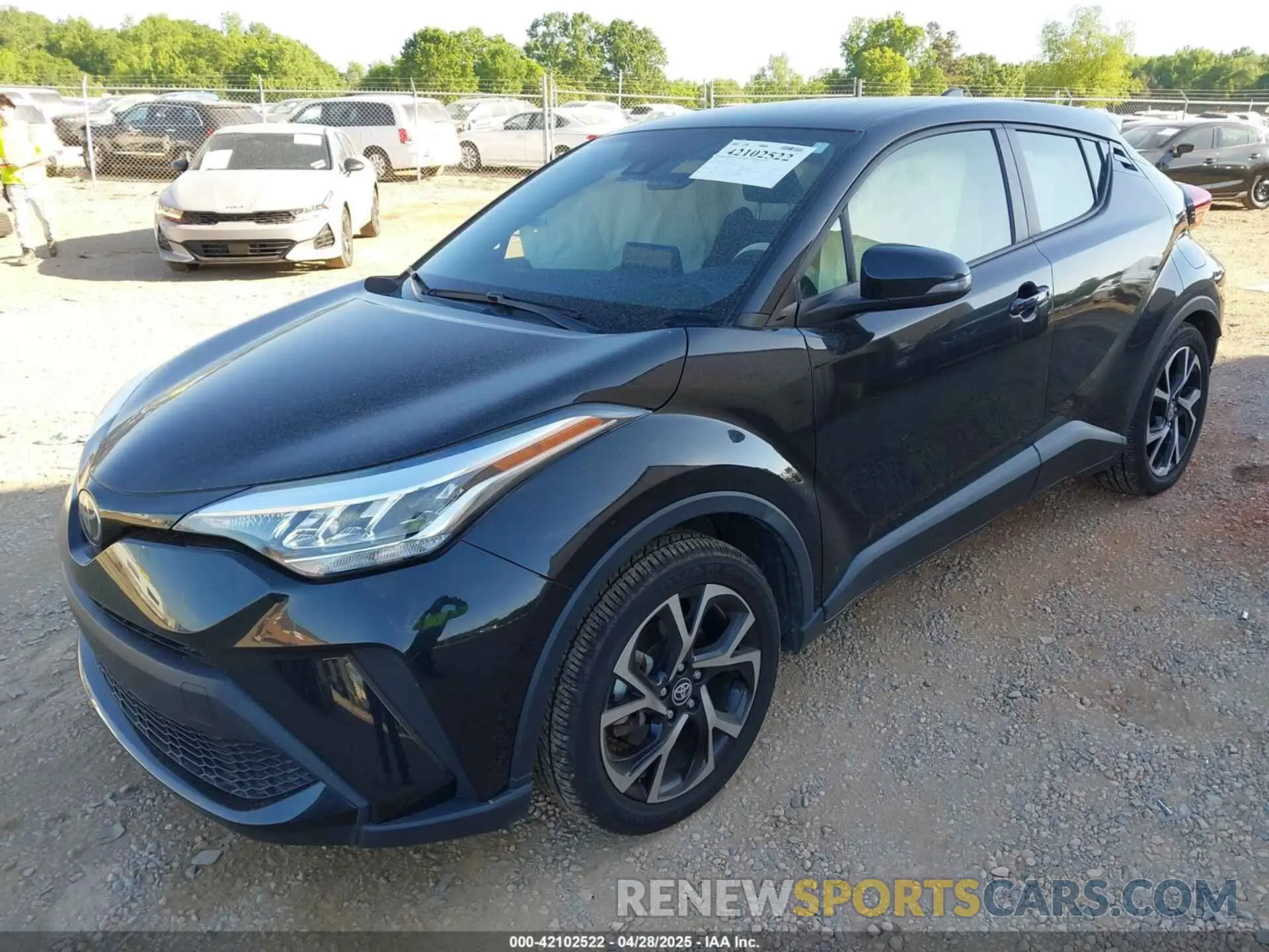 2 Photograph of a damaged car JTNKHMBX6L1085990 TOYOTA C-HR 2020