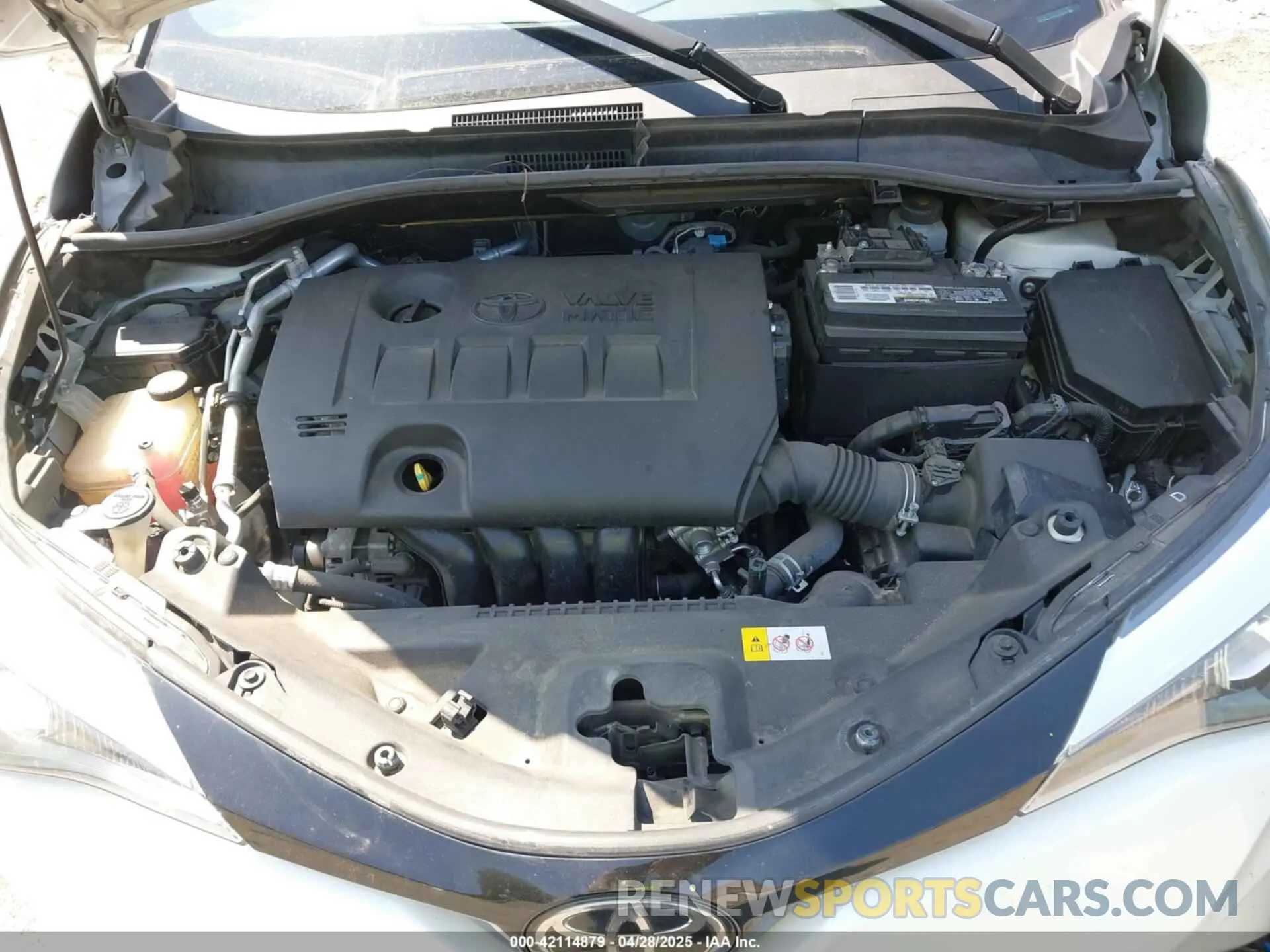 10 Фотография поврежденного автомобиля JTNKHMBX7L1065618 TOYOTA C-HR 2020