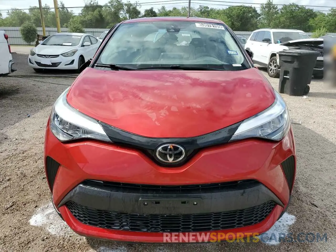5 Photograph of a damaged car JTNKHMBX7L1070074 TOYOTA C-HR 2020