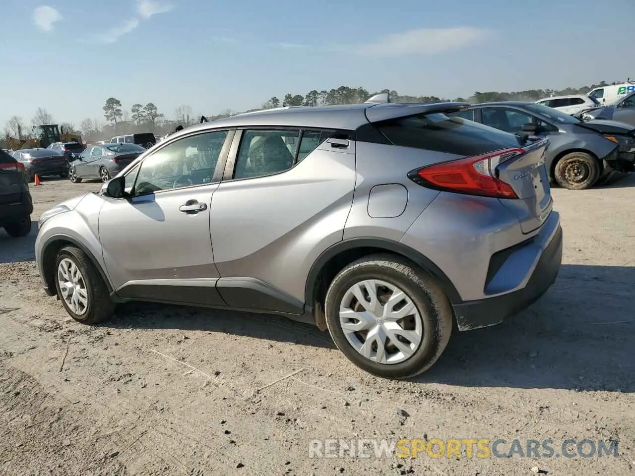 2 Фотография поврежденного автомобиля JTNKHMBX7L1072245 TOYOTA C-HR 2020