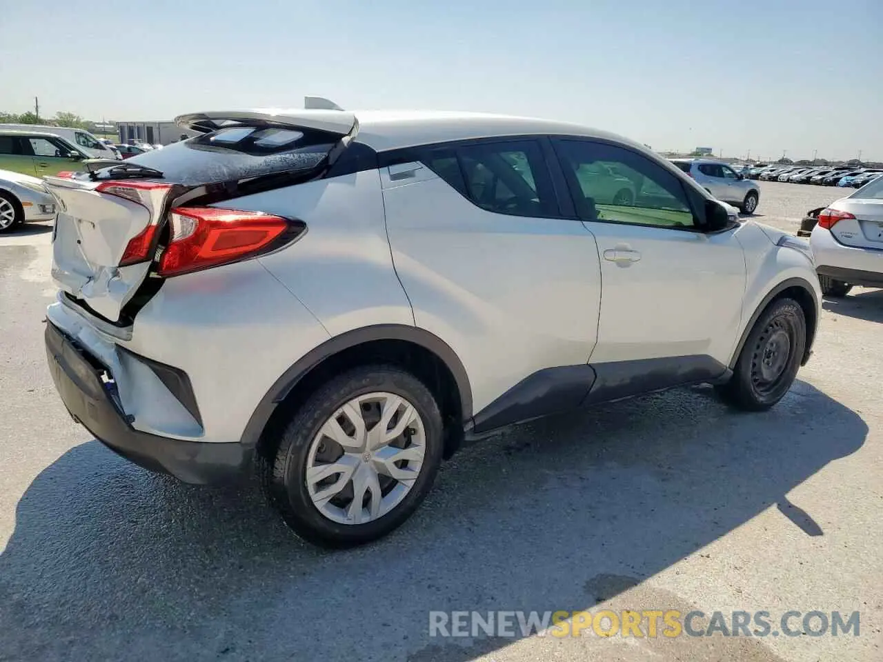 3 Photograph of a damaged car JTNKHMBX7L1074092 TOYOTA C-HR 2020