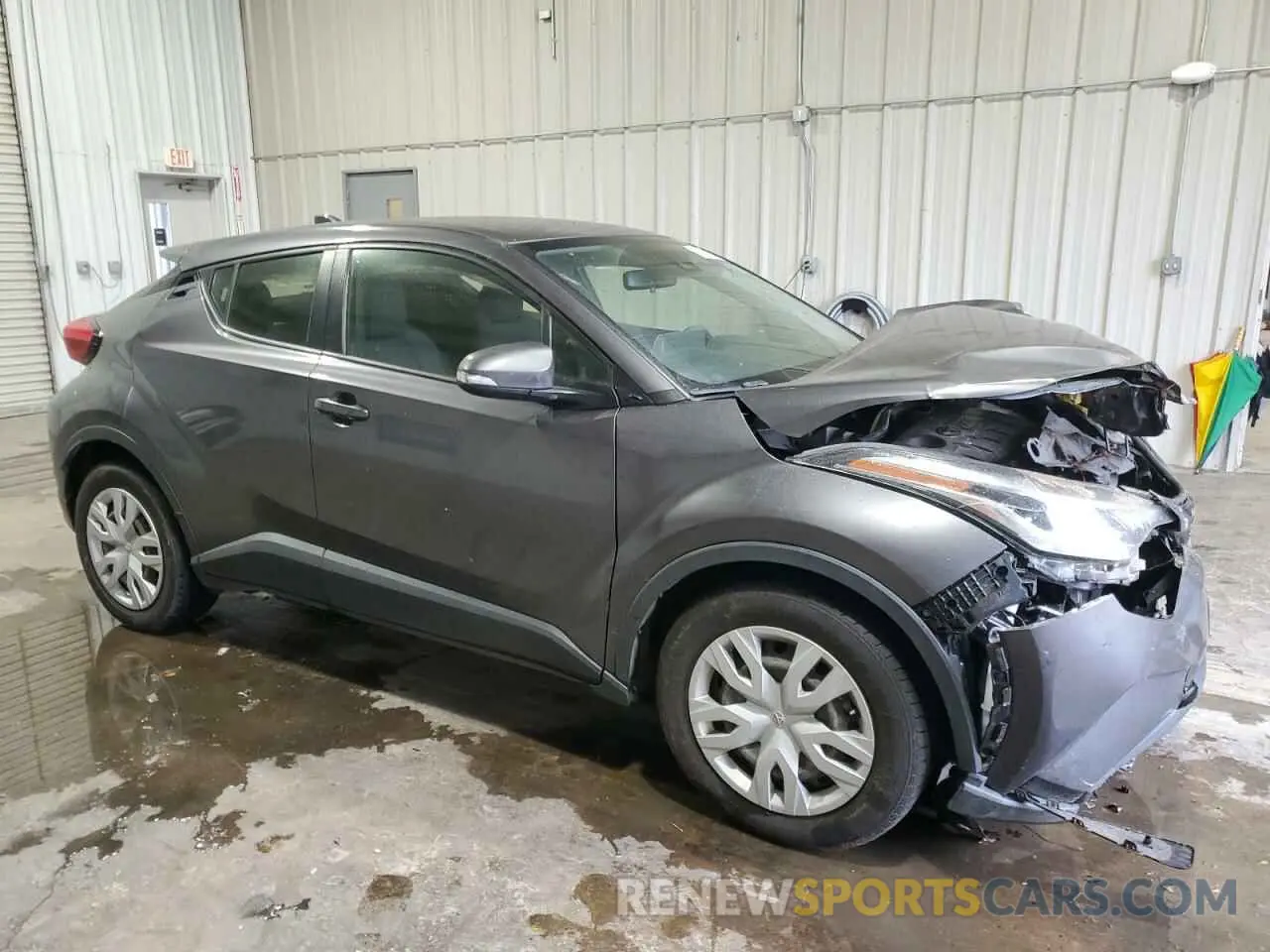 4 Фотография поврежденного автомобиля JTNKHMBX7L1084430 TOYOTA C-HR 2020
