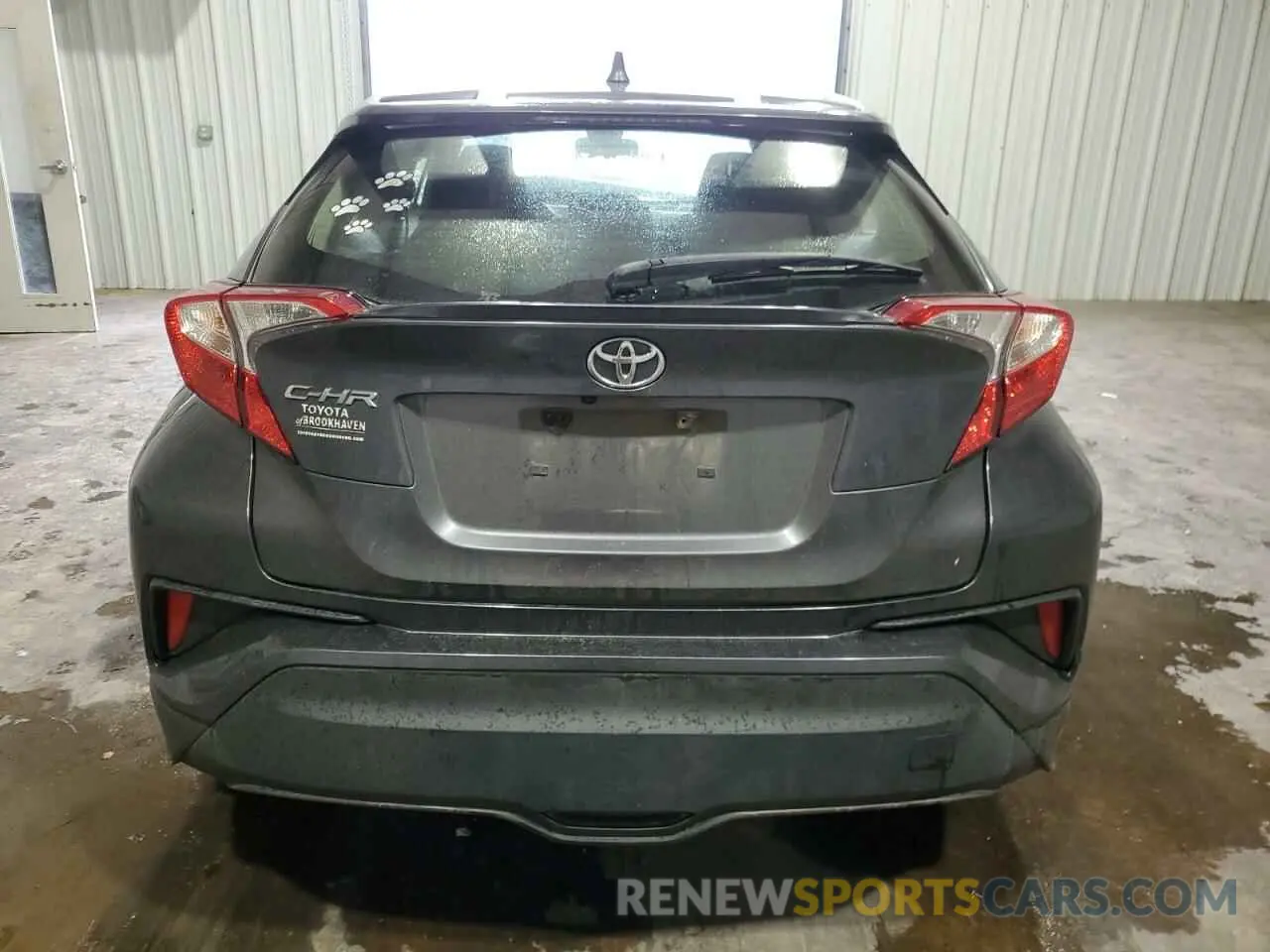 6 Фотография поврежденного автомобиля JTNKHMBX7L1084430 TOYOTA C-HR 2020