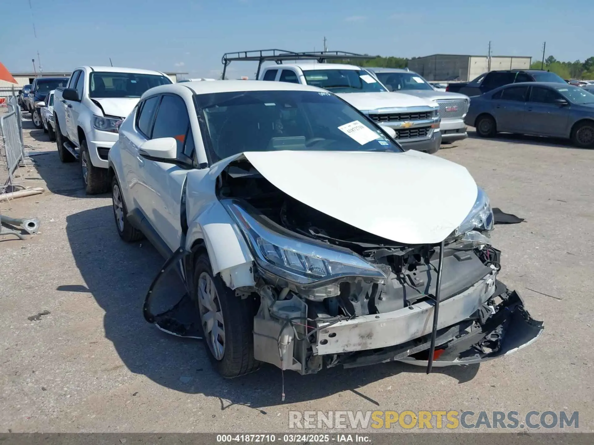 1 Фотография поврежденного автомобиля JTNKHMBX8L1070052 TOYOTA C-HR 2020