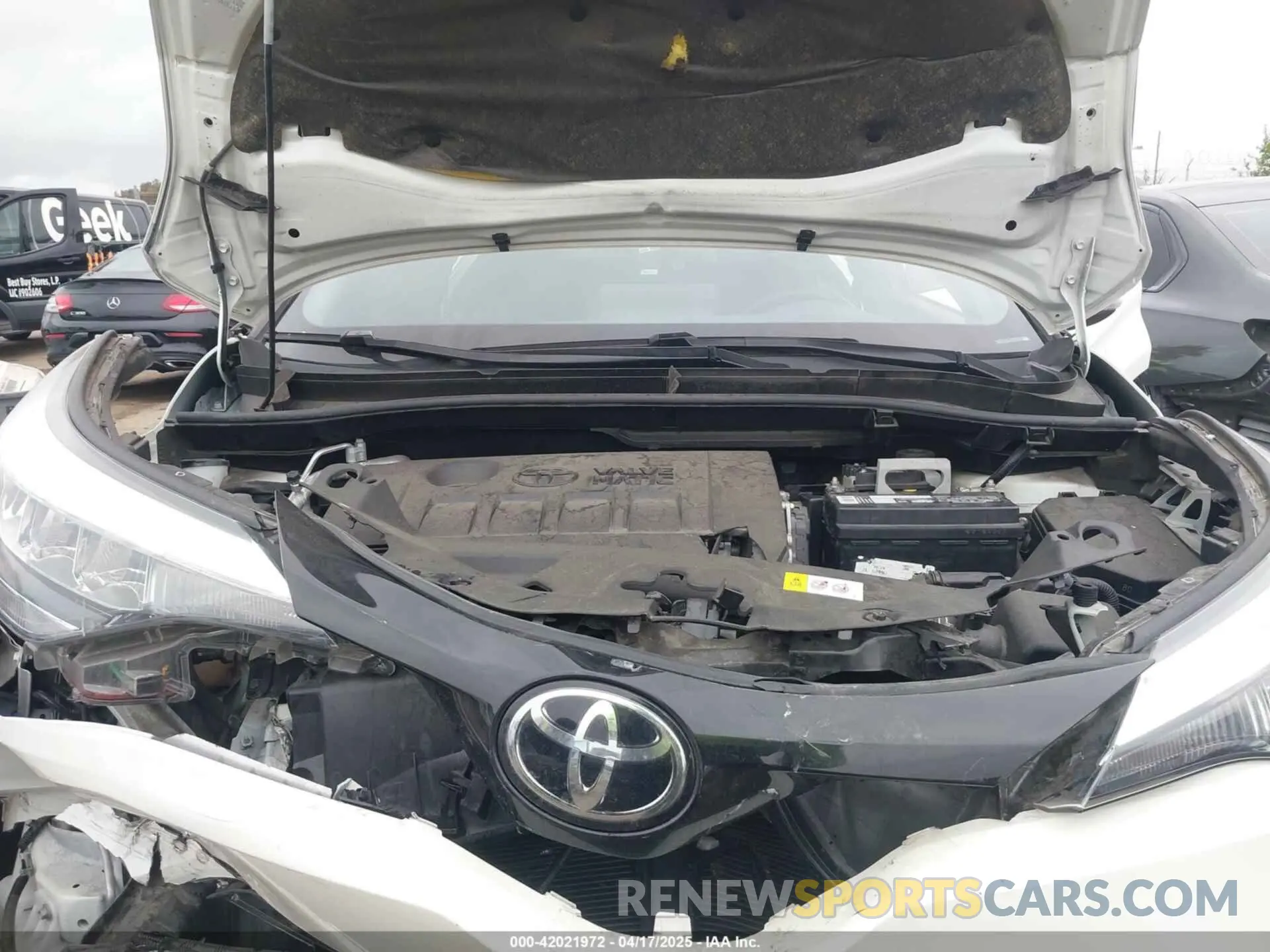 10 Фотография поврежденного автомобиля JTNKHMBX9L1092934 TOYOTA C-HR 2020
