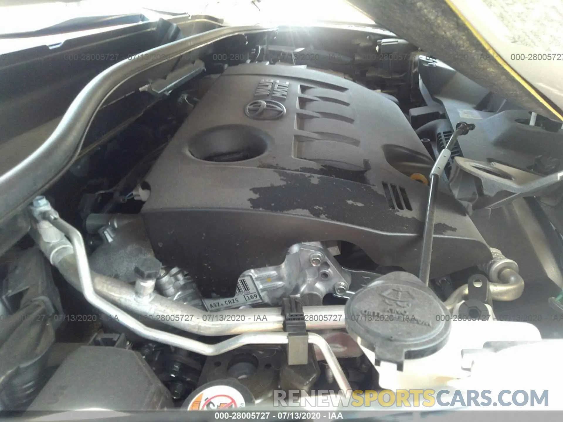 10 Photograph of a damaged car JTNKHMBXXL1073874 TOYOTA C-HR 2020
