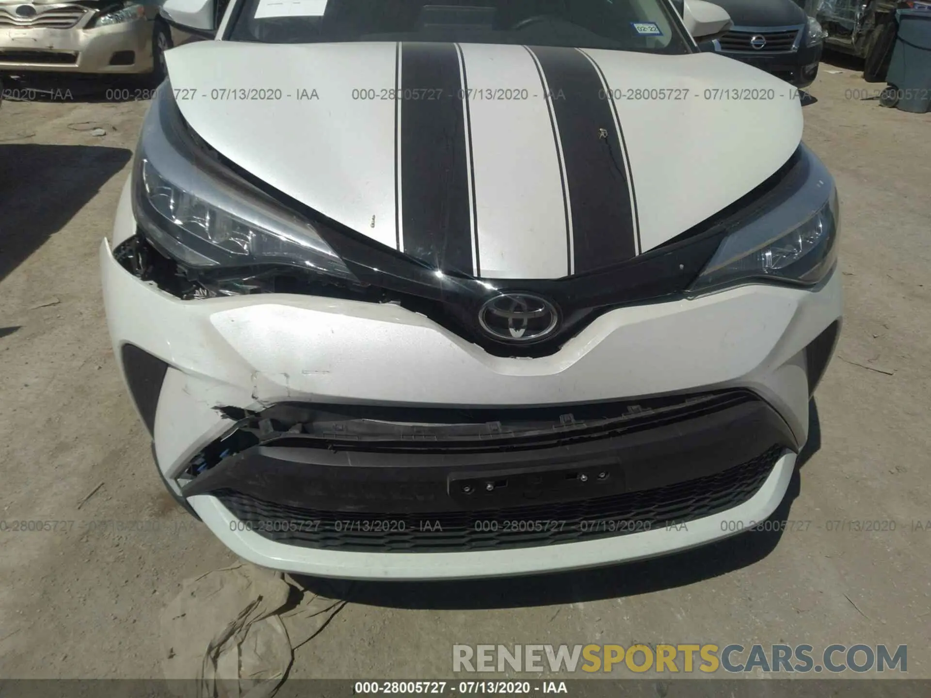 6 Photograph of a damaged car JTNKHMBXXL1073874 TOYOTA C-HR 2020