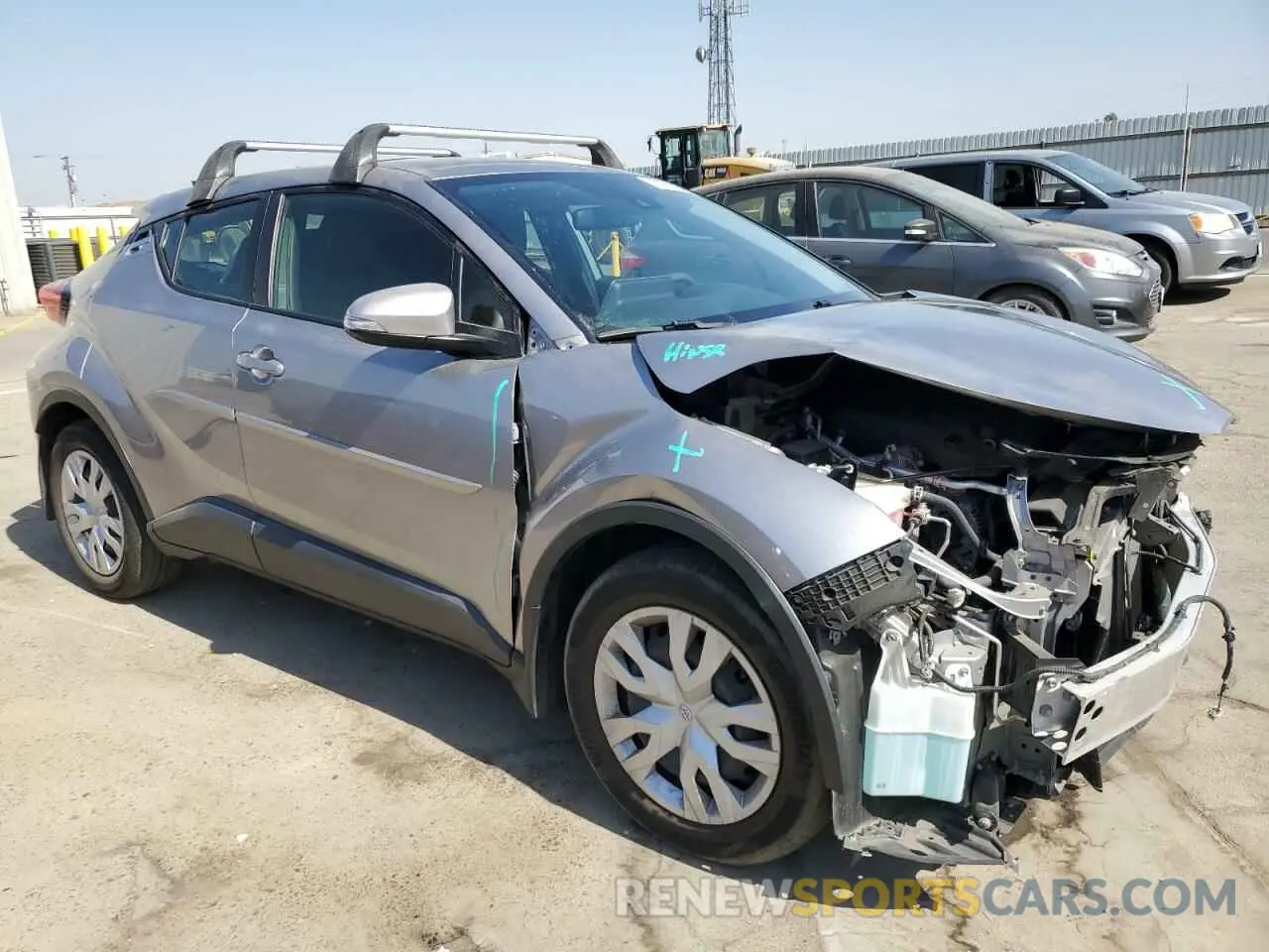 4 Photograph of a damaged car JTNKHMBXXL1074734 TOYOTA C-HR 2020