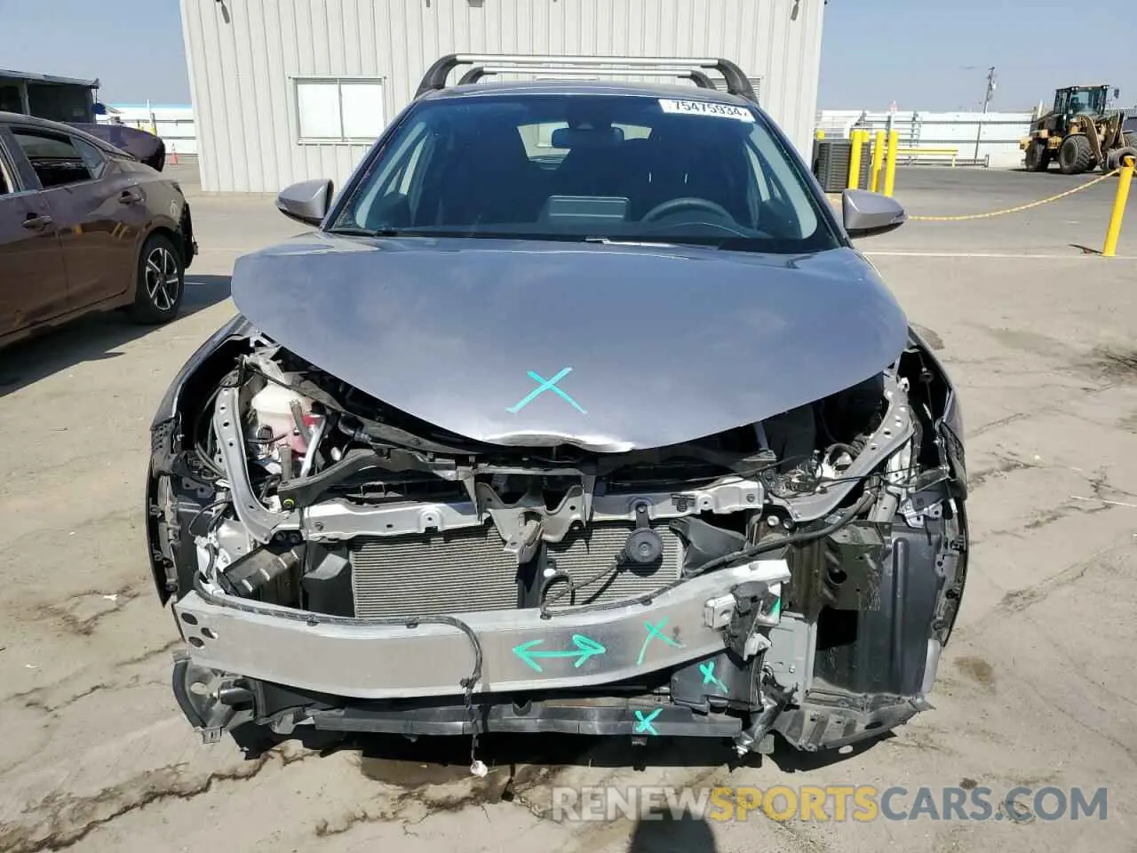 5 Photograph of a damaged car JTNKHMBXXL1074734 TOYOTA C-HR 2020