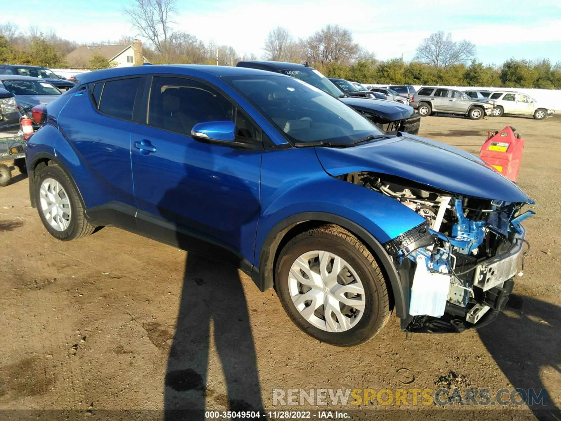 1 Фотография поврежденного автомобиля JTNKHMBXXL1075852 TOYOTA C-HR 2020