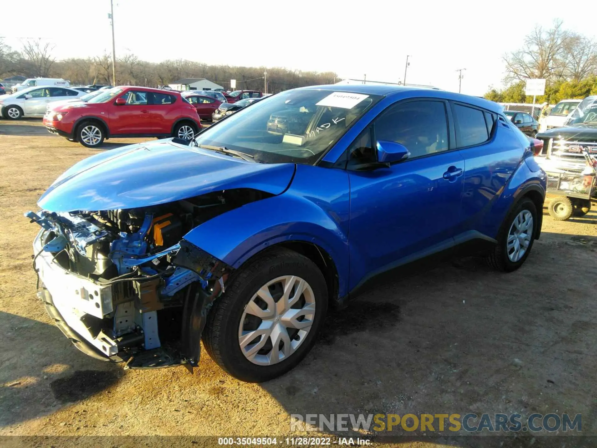 2 Фотография поврежденного автомобиля JTNKHMBXXL1075852 TOYOTA C-HR 2020