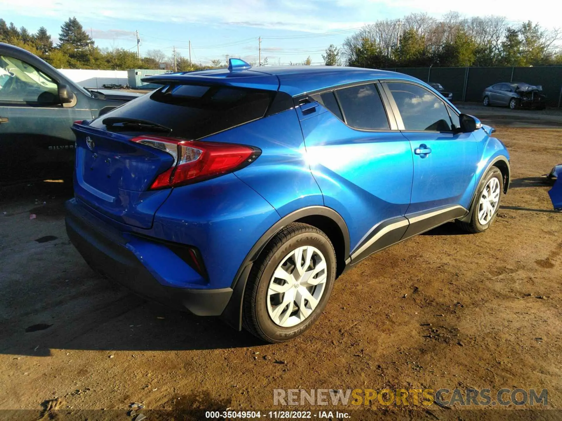 4 Фотография поврежденного автомобиля JTNKHMBXXL1075852 TOYOTA C-HR 2020