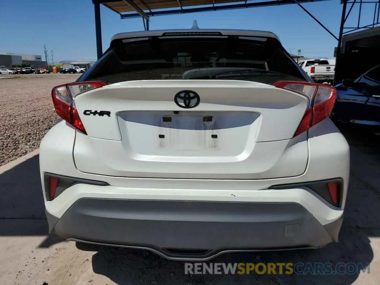 6 Photograph of a damaged car JTNKHMBXXL1082705 TOYOTA C-HR 2020