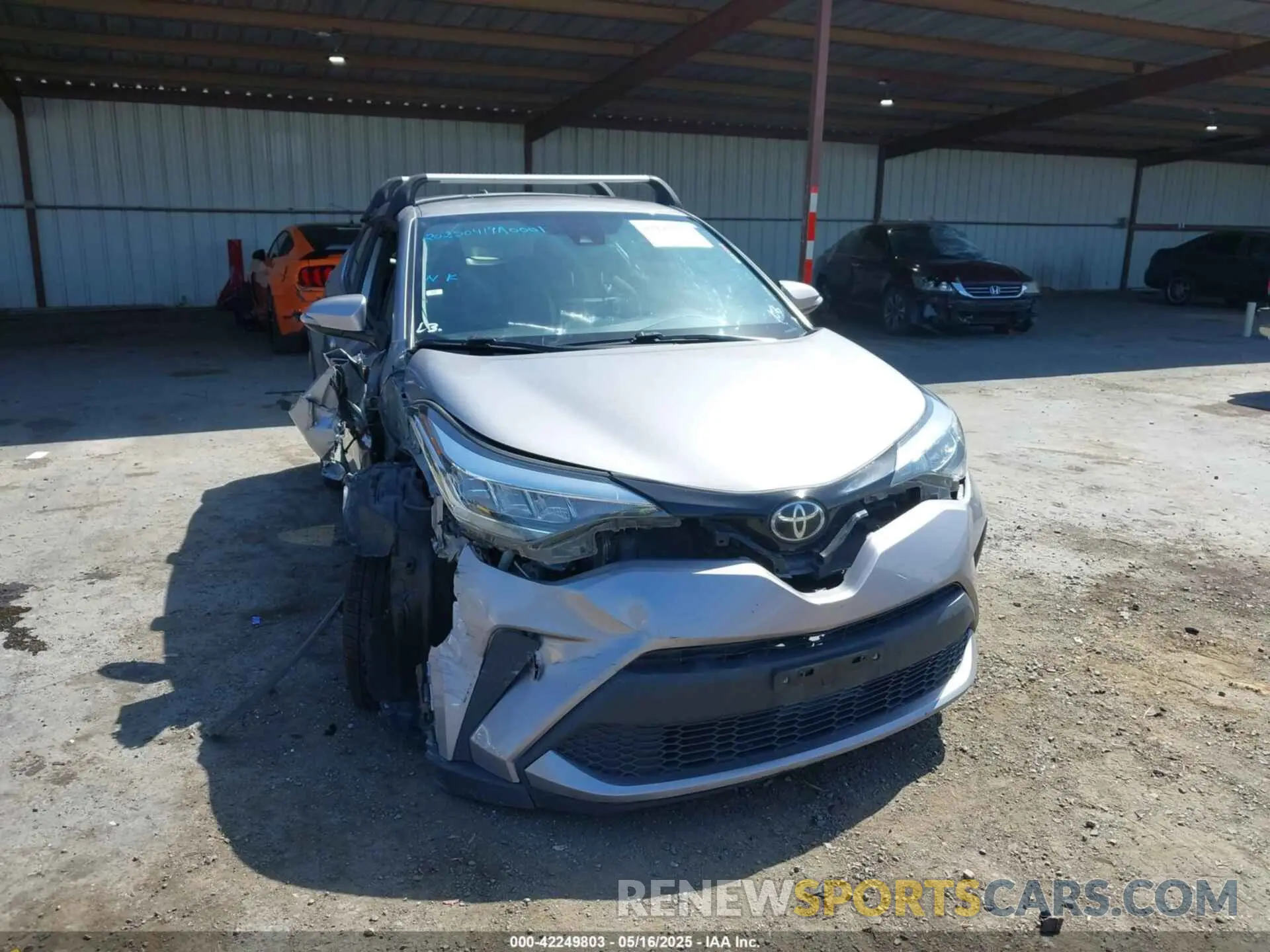 6 Photograph of a damaged car JTNKHMBXXL1085829 TOYOTA C-HR 2020