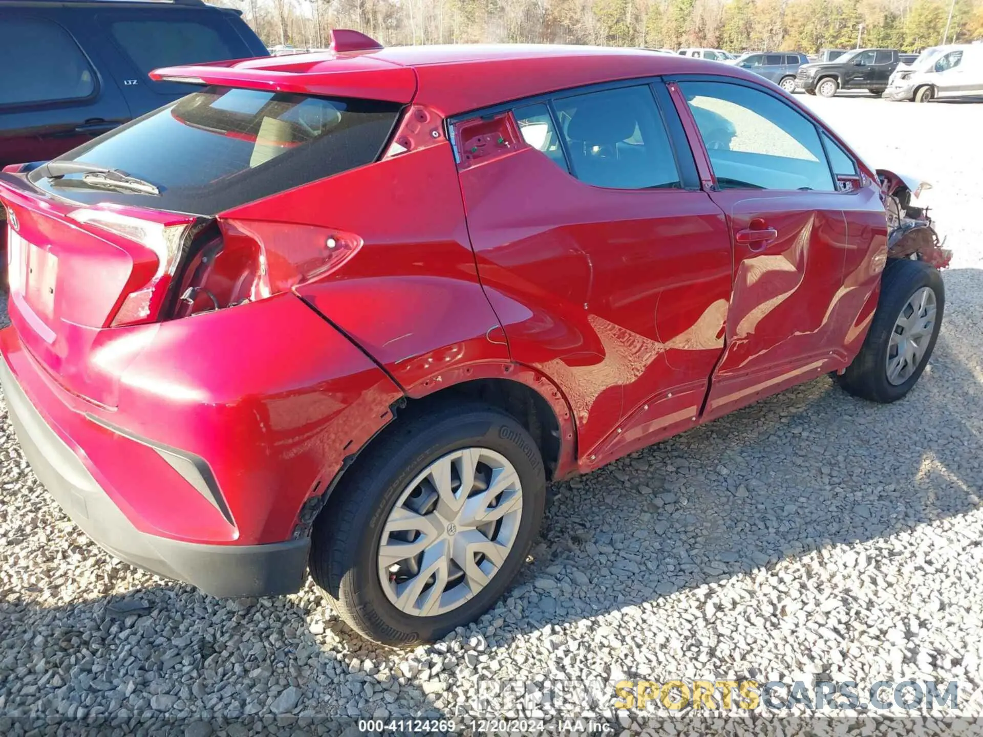 22 Photograph of a damaged car JTNKHMBXXL1090061 TOYOTA C-HR 2020