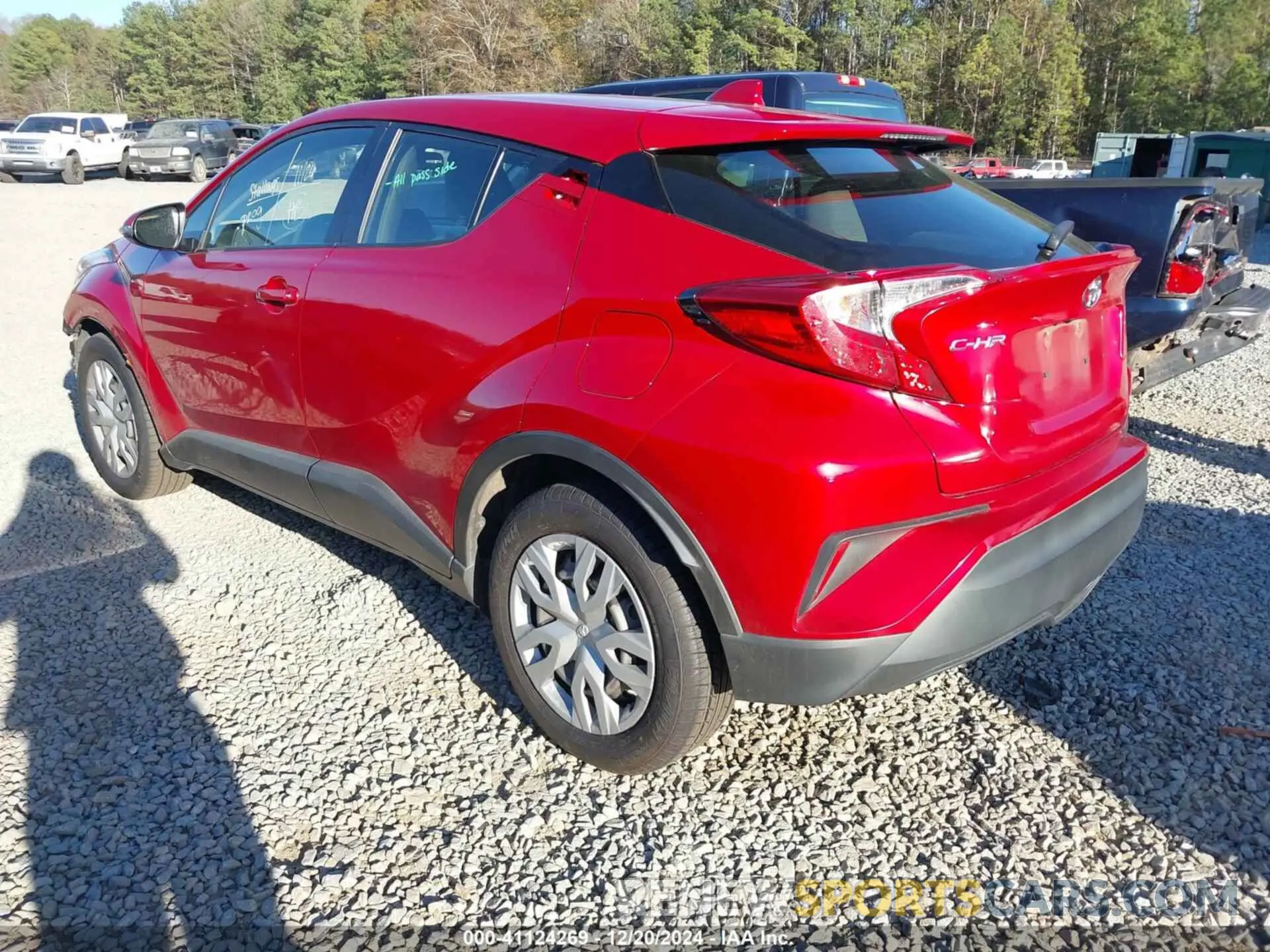 3 Photograph of a damaged car JTNKHMBXXL1090061 TOYOTA C-HR 2020
