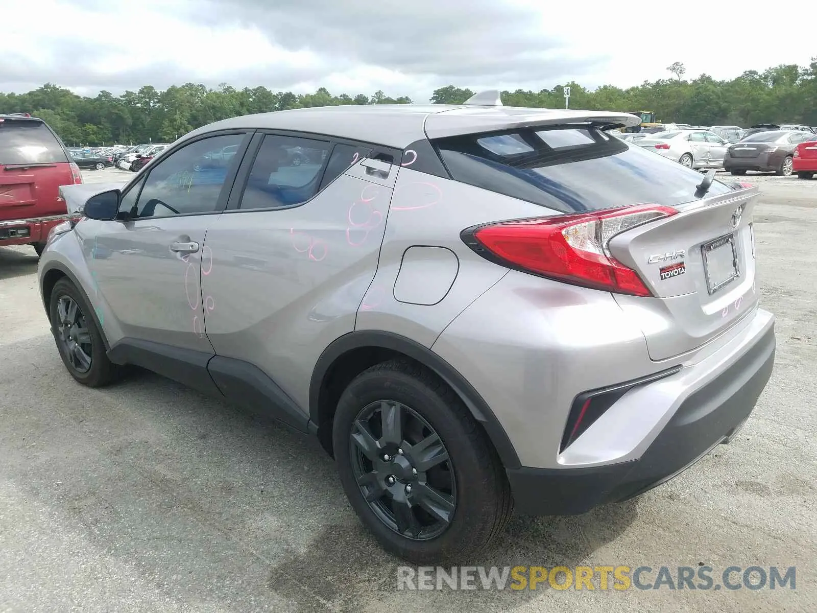 3 Photograph of a damaged car NMTKHMBX0LR106483 TOYOTA C-HR 2020