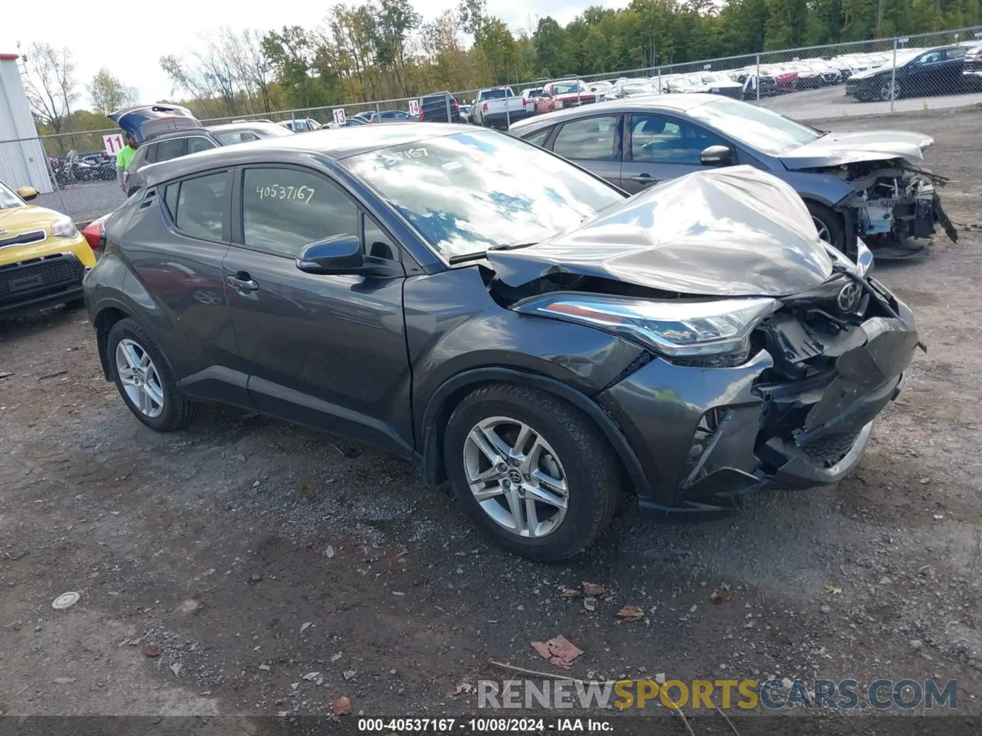 1 Фотография поврежденного автомобиля NMTKHMBX1LR102426 TOYOTA C-HR 2020