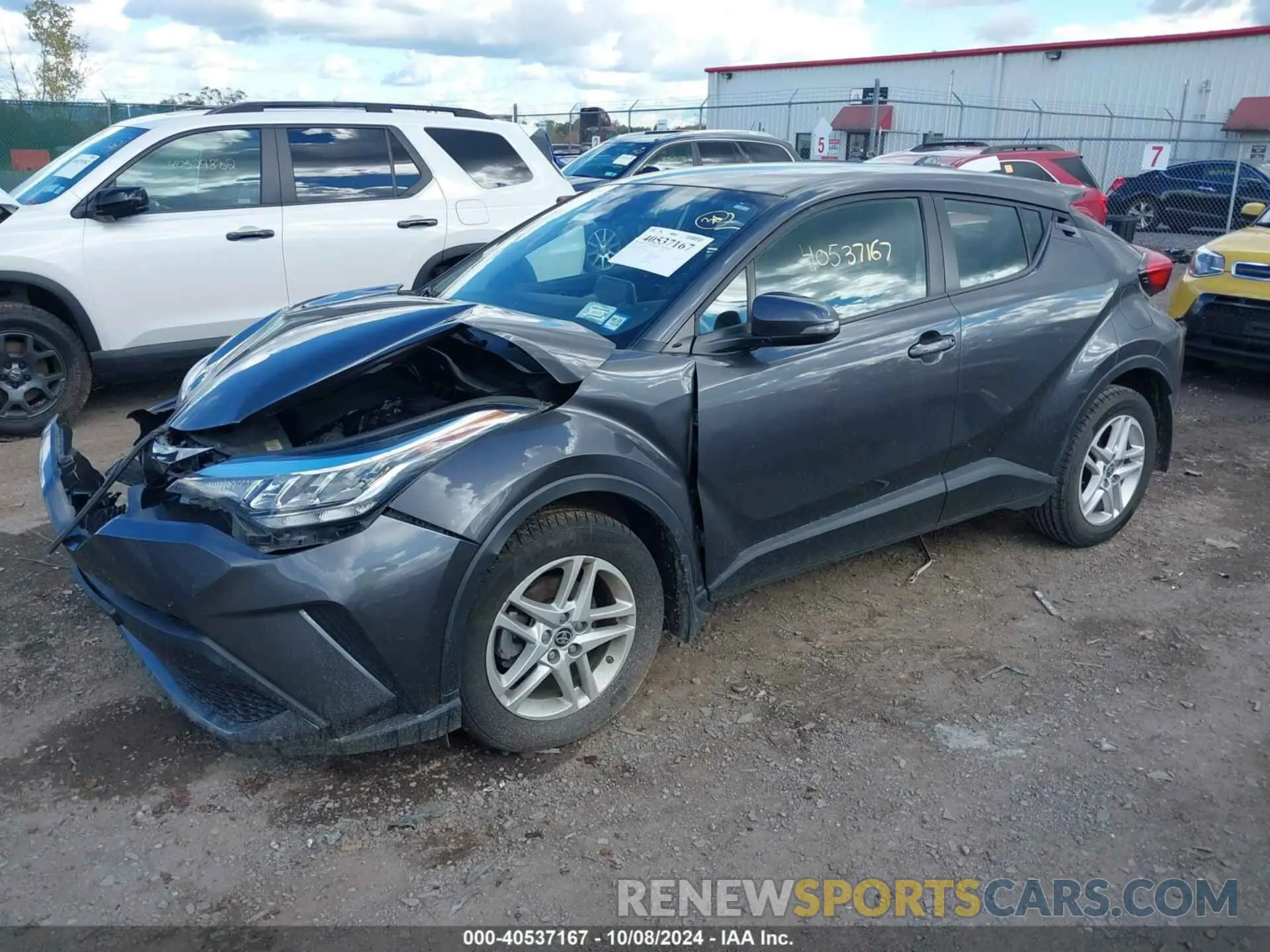2 Фотография поврежденного автомобиля NMTKHMBX1LR102426 TOYOTA C-HR 2020