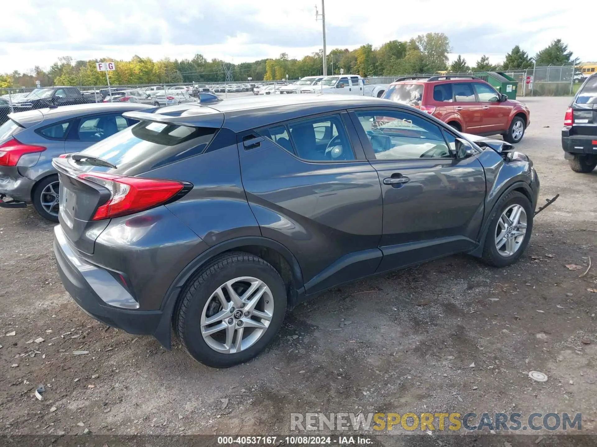 4 Фотография поврежденного автомобиля NMTKHMBX1LR102426 TOYOTA C-HR 2020