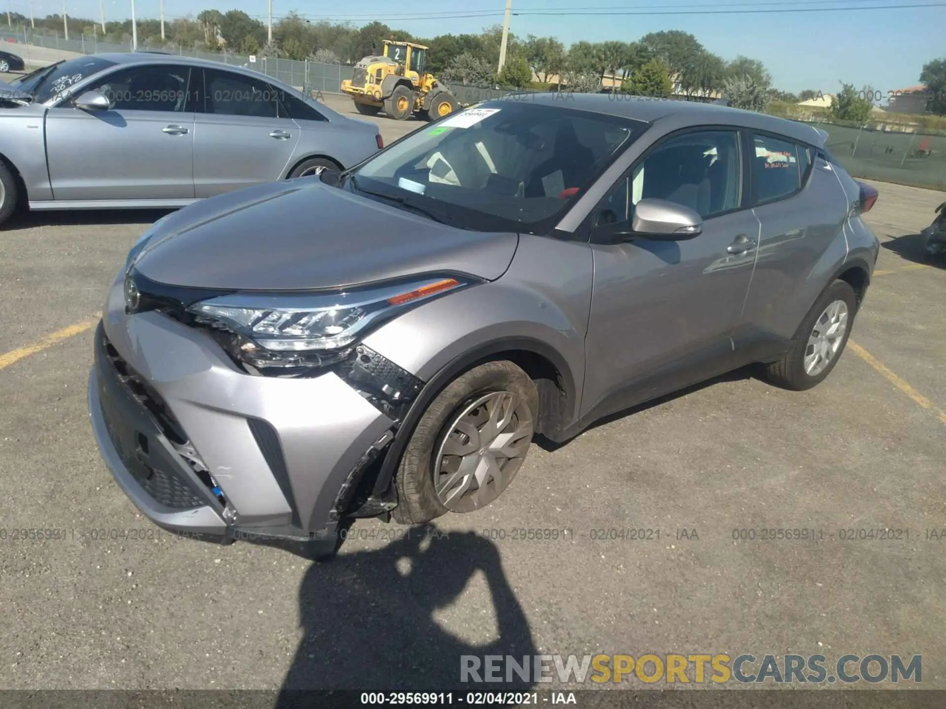 2 Photograph of a damaged car NMTKHMBX1LR117041 TOYOTA C-HR 2020