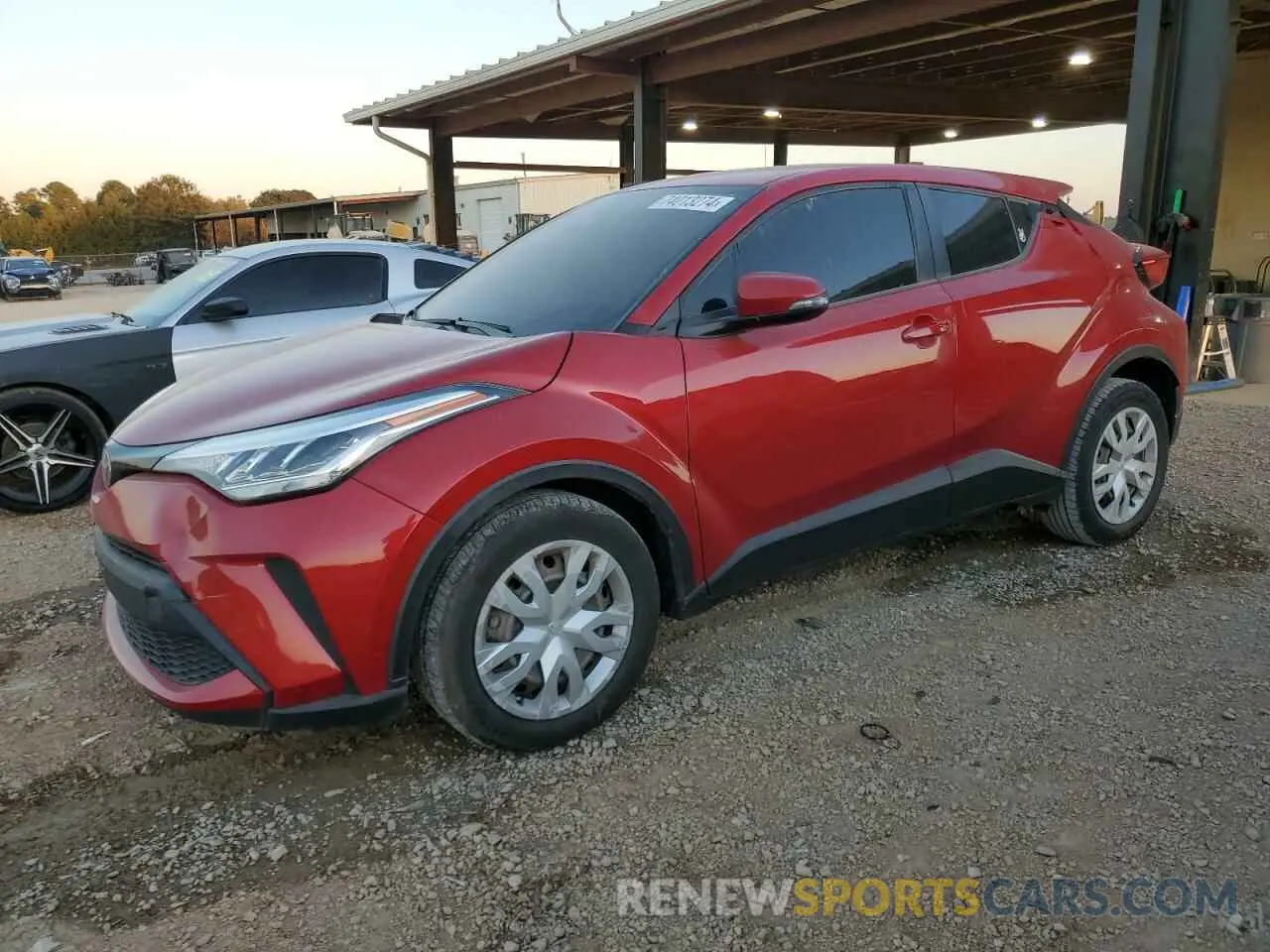 1 Фотография поврежденного автомобиля NMTKHMBX2LR107571 TOYOTA C-HR 2020