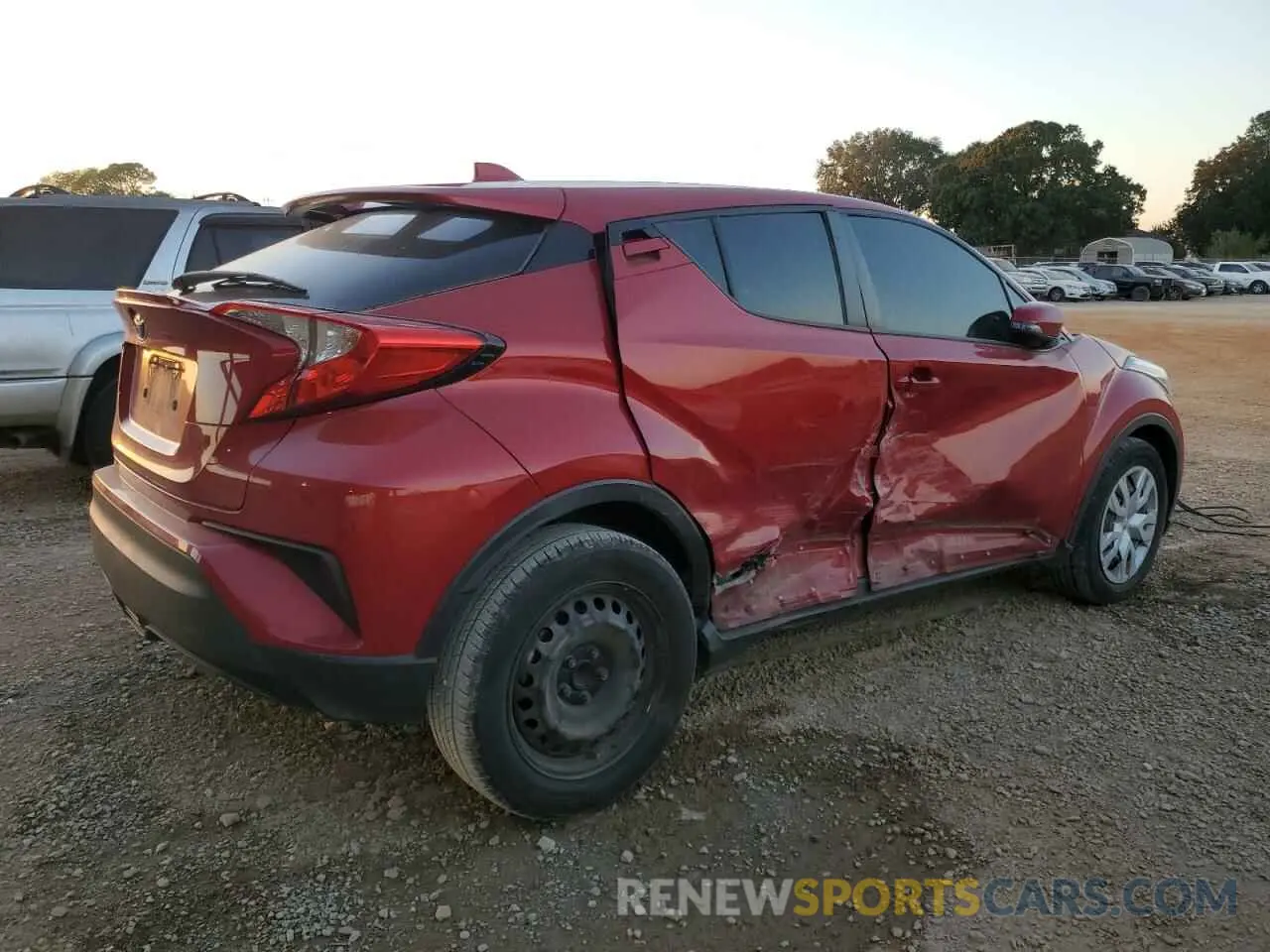 3 Фотография поврежденного автомобиля NMTKHMBX2LR107571 TOYOTA C-HR 2020