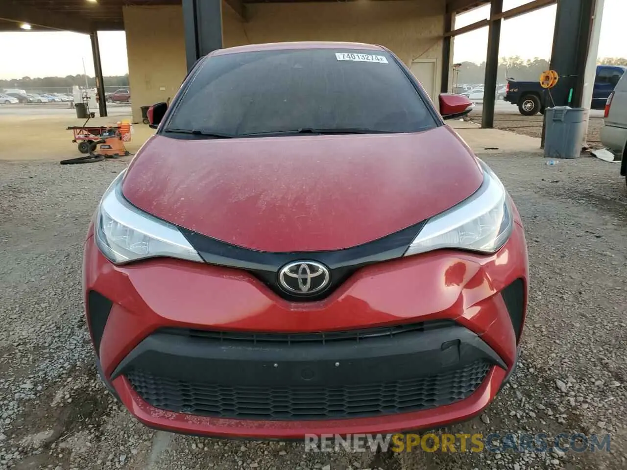 5 Фотография поврежденного автомобиля NMTKHMBX2LR107571 TOYOTA C-HR 2020