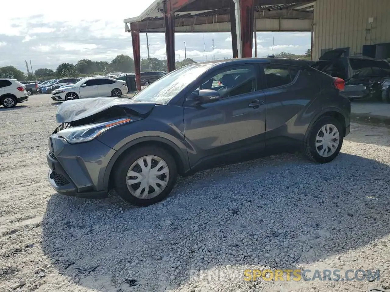 1 Фотография поврежденного автомобиля NMTKHMBX2LR111832 TOYOTA C-HR 2020