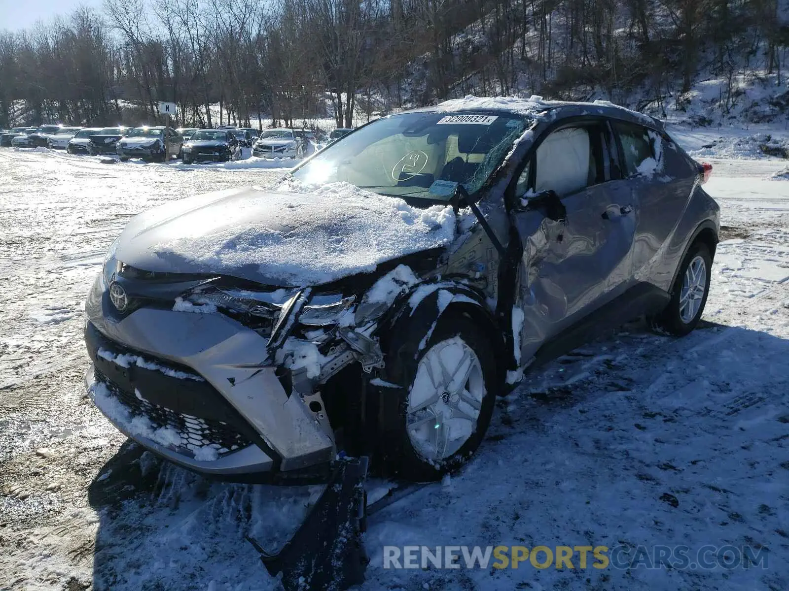 2 Photograph of a damaged car NMTKHMBX2LR114097 TOYOTA C-HR 2020