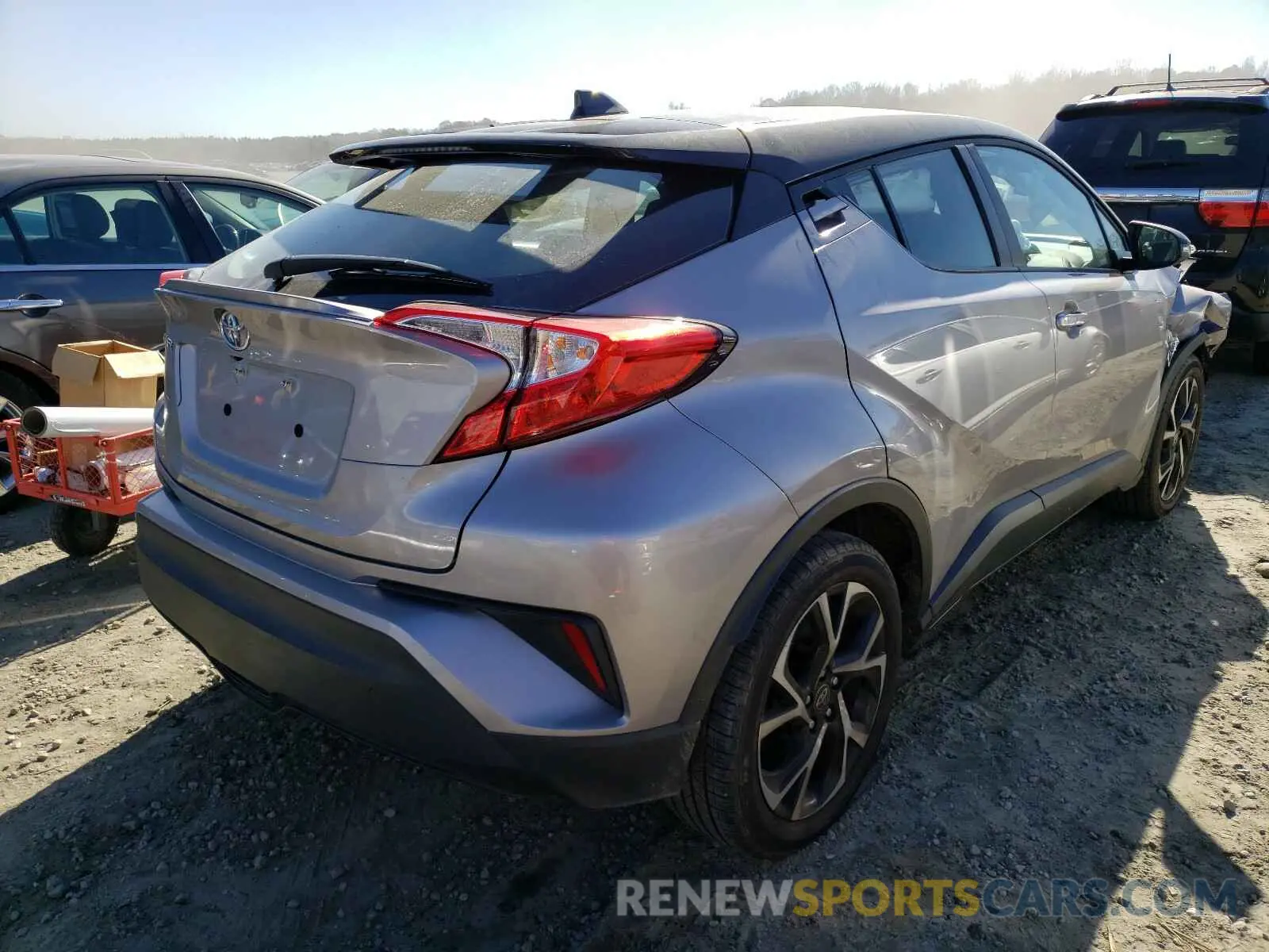 4 Photograph of a damaged car NMTKHMBX3LR111421 TOYOTA C-HR 2020