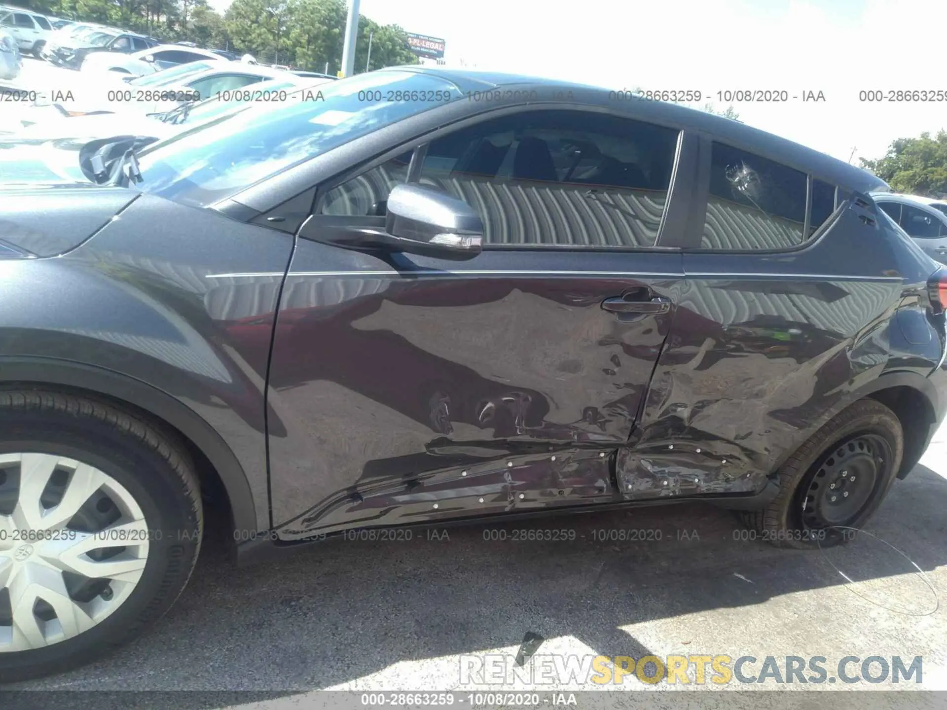 6 Photograph of a damaged car NMTKHMBX3LR112424 TOYOTA C-HR 2020