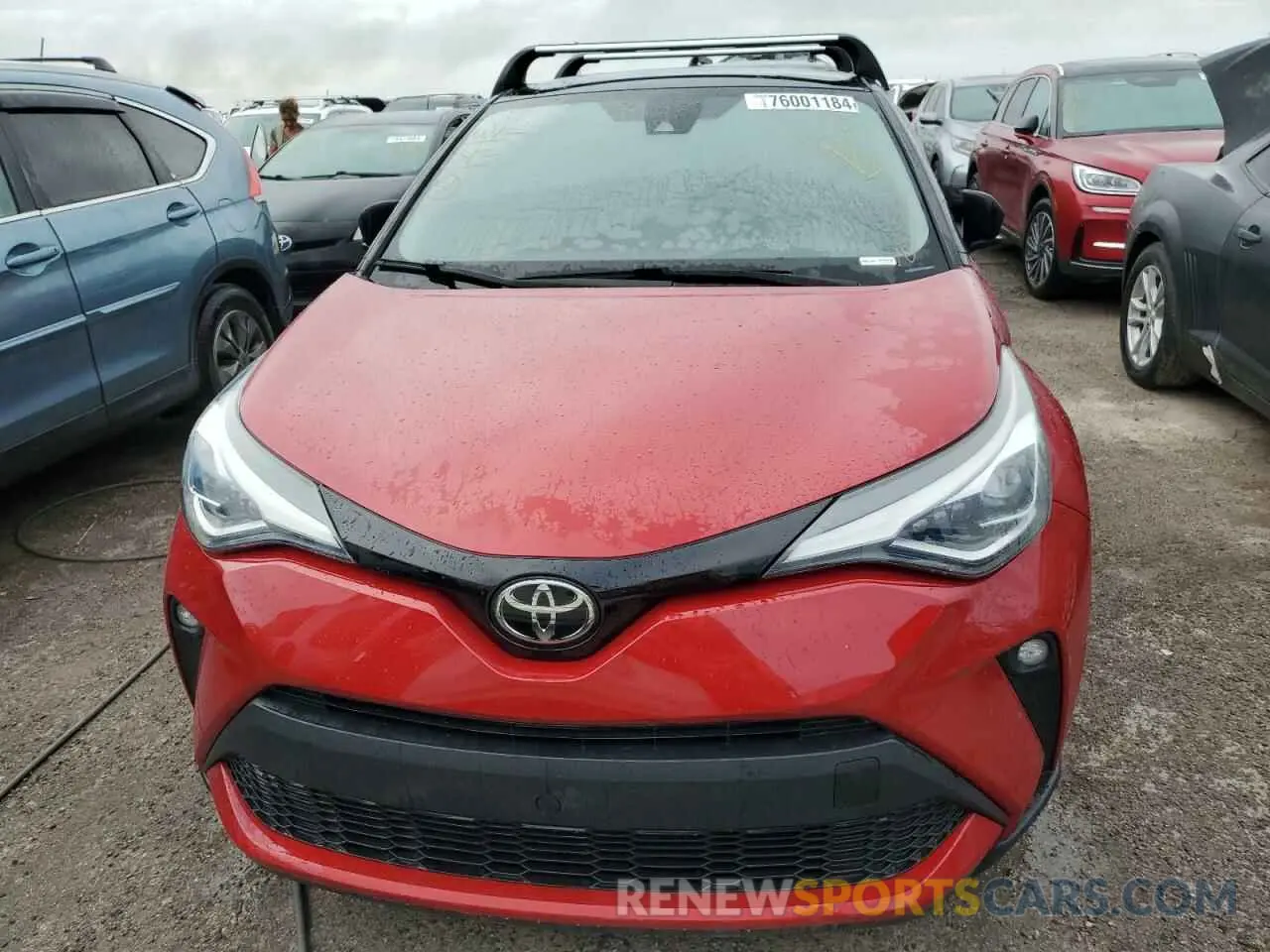 5 Фотография поврежденного автомобиля NMTKHMBX3LR116375 TOYOTA C-HR 2020