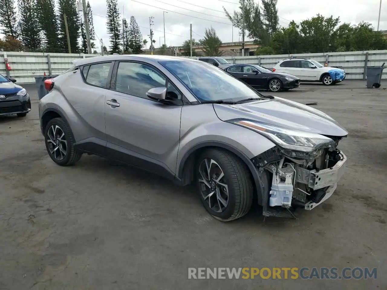 4 Photograph of a damaged car NMTKHMBX5LR104910 TOYOTA C-HR 2020