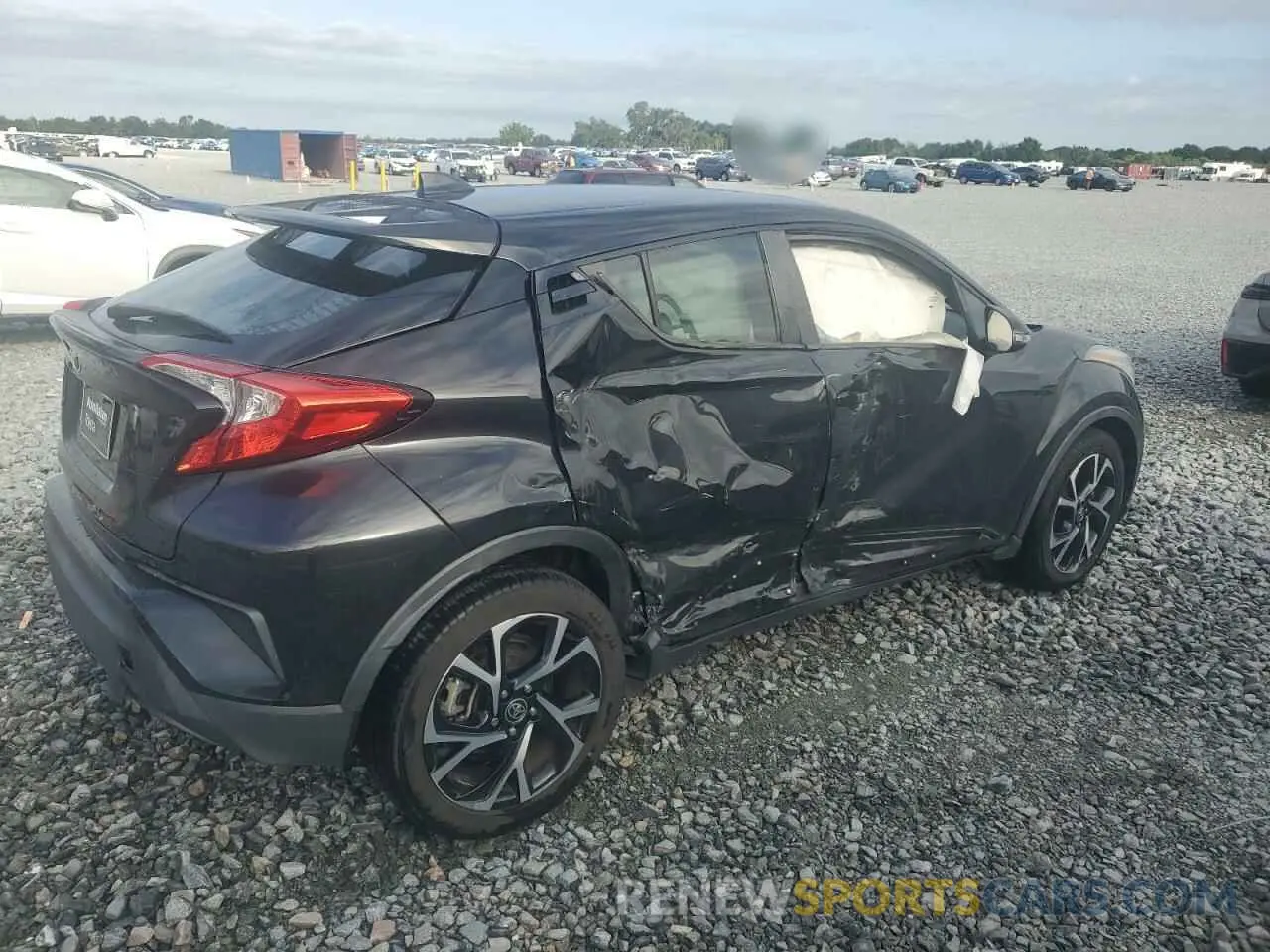 3 Фотография поврежденного автомобиля NMTKHMBX5LR105717 TOYOTA C-HR 2020
