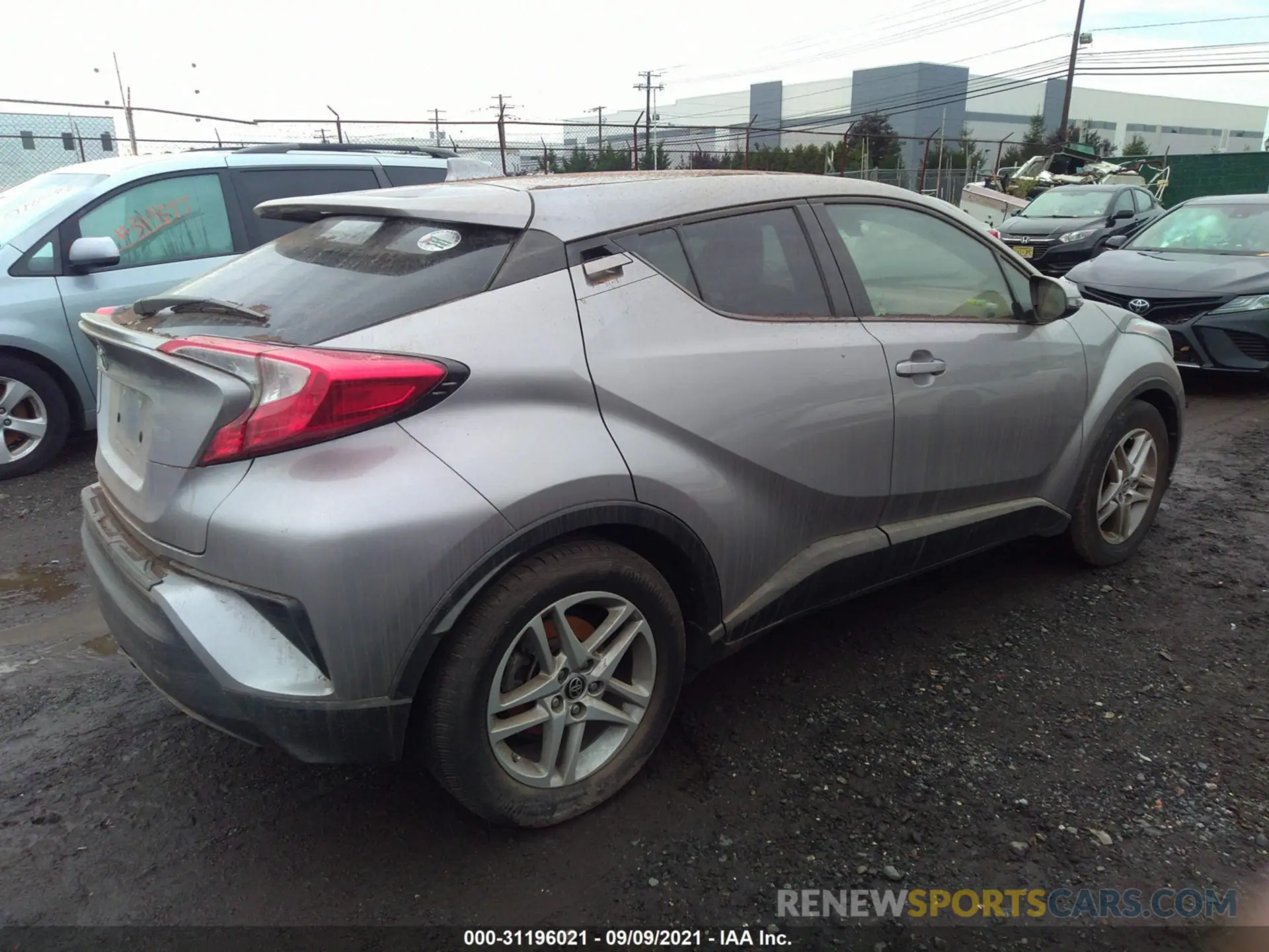4 Photograph of a damaged car NMTKHMBX5LR114207 TOYOTA C-HR 2020