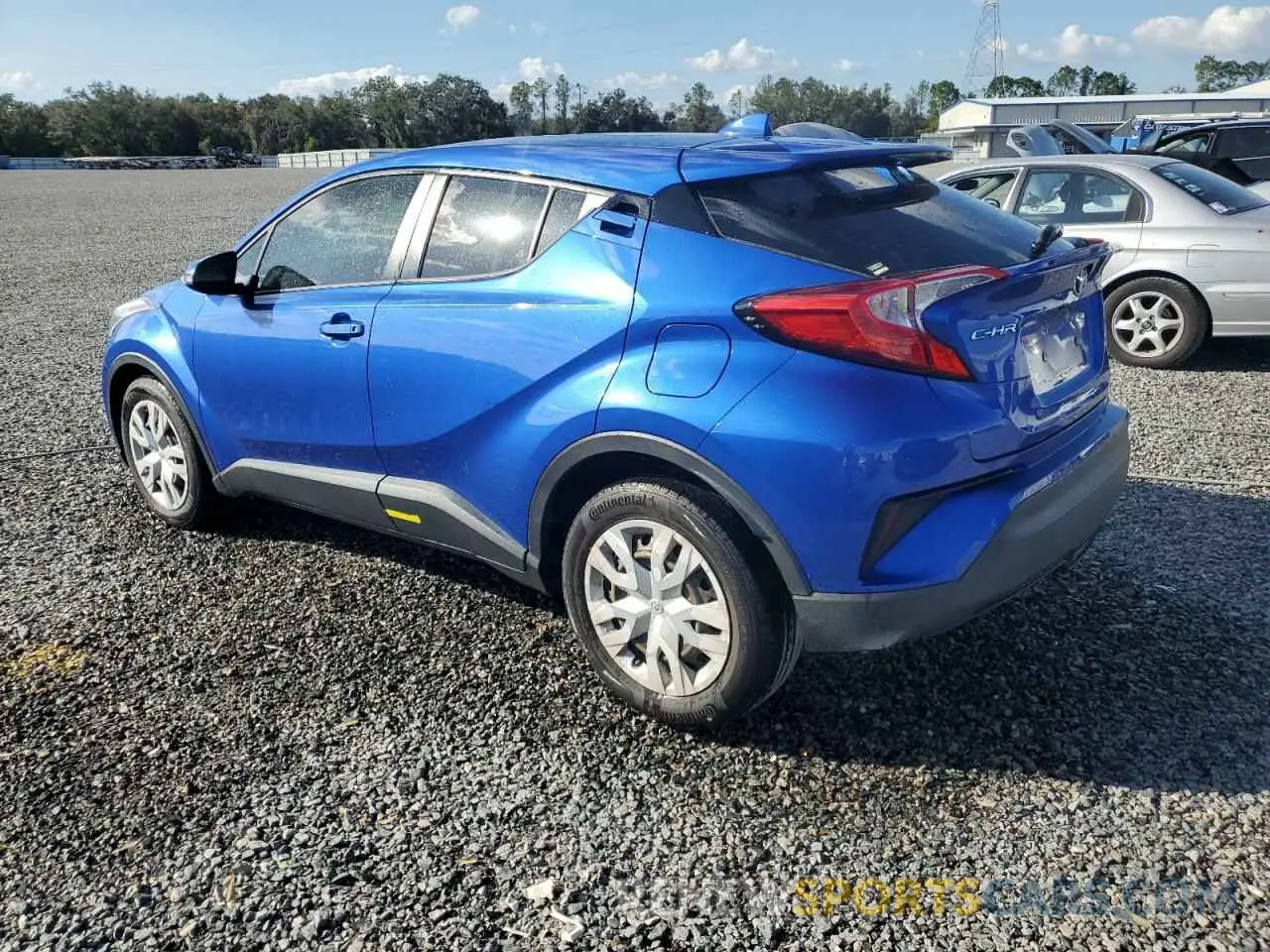 2 Photograph of a damaged car NMTKHMBX5LR114272 TOYOTA C-HR 2020
