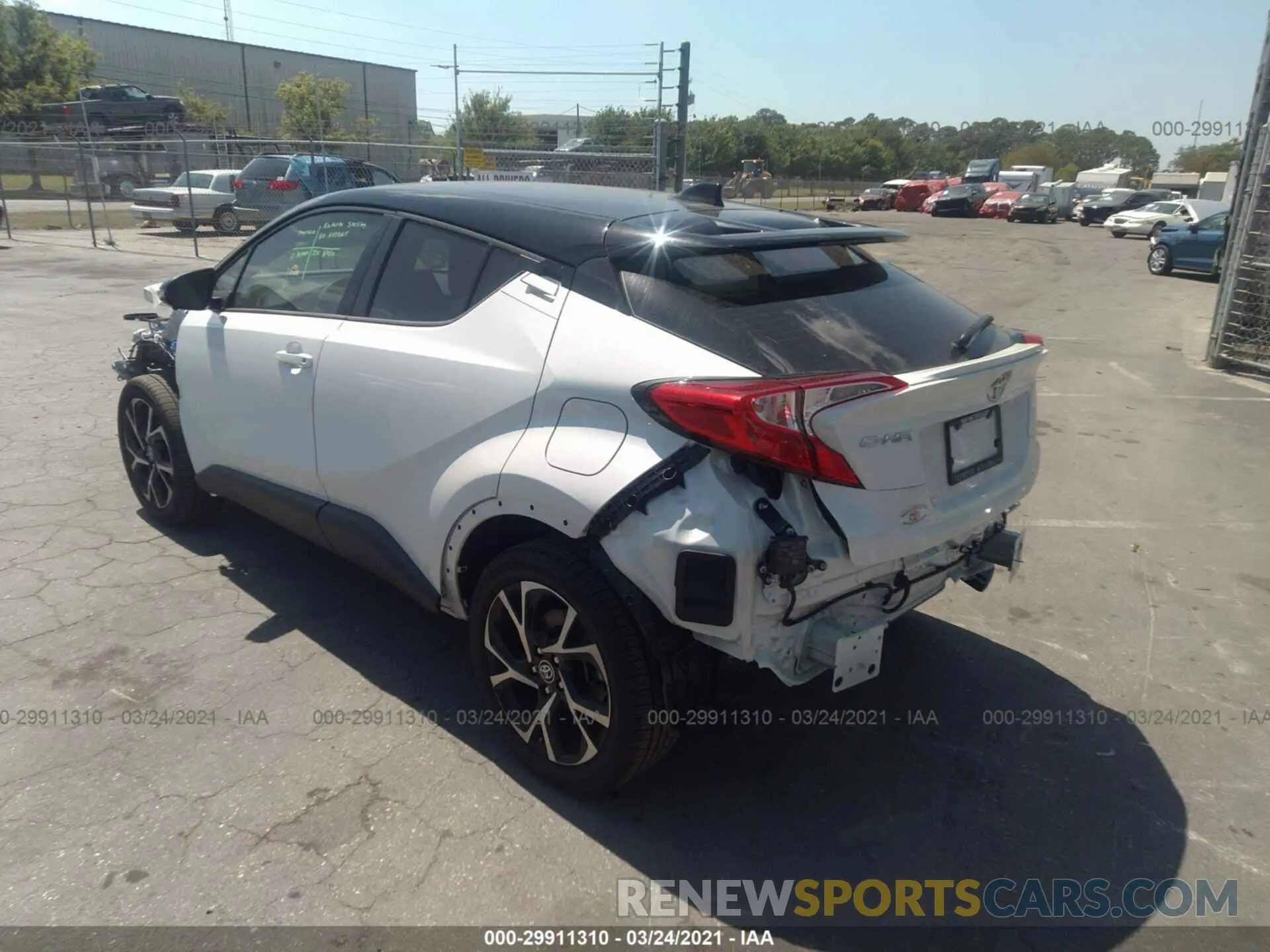 3 Photograph of a damaged car NMTKHMBX6LR114233 TOYOTA C-HR 2020
