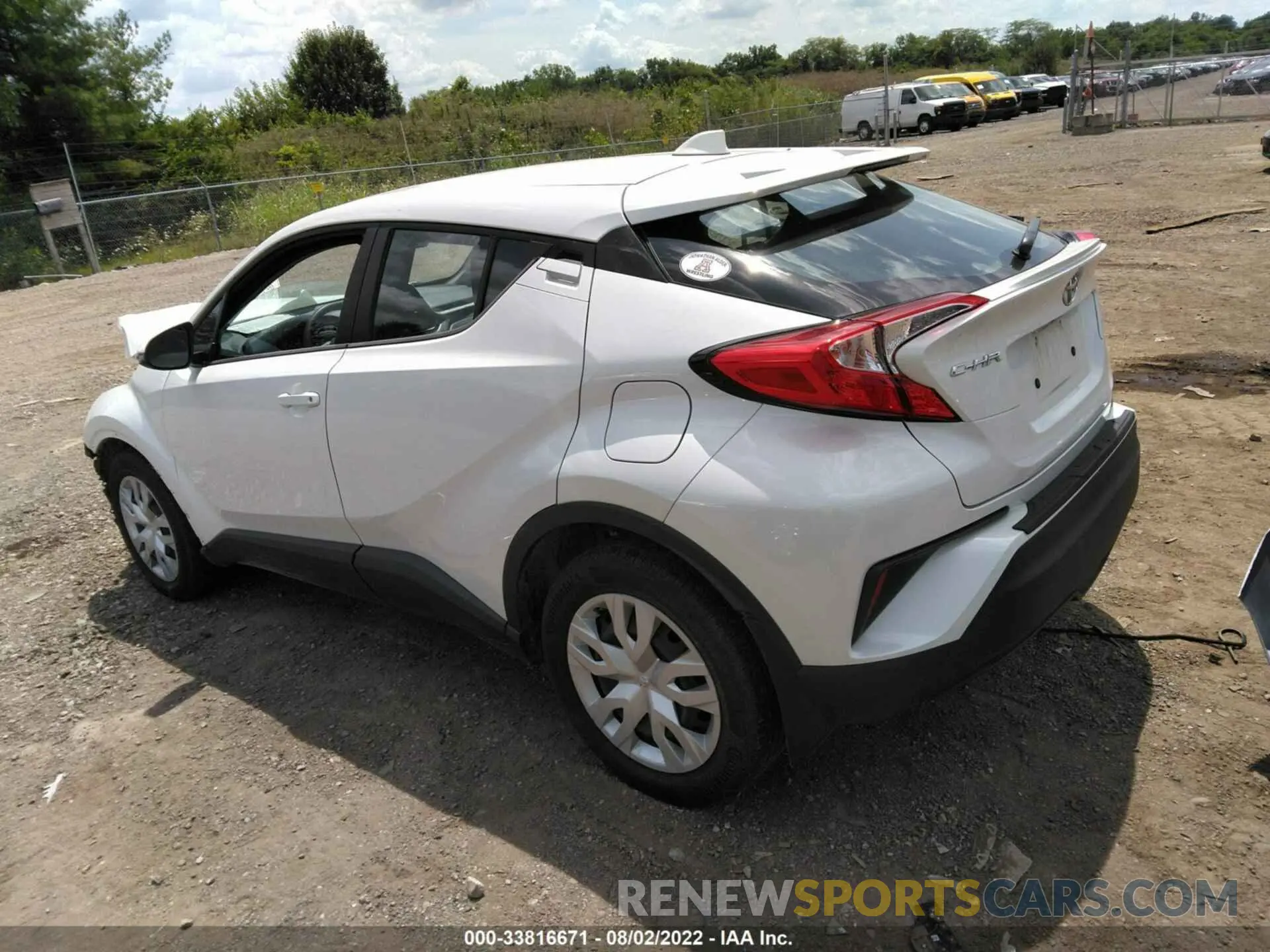 3 Photograph of a damaged car NMTKHMBX7LR117688 TOYOTA C-HR 2020